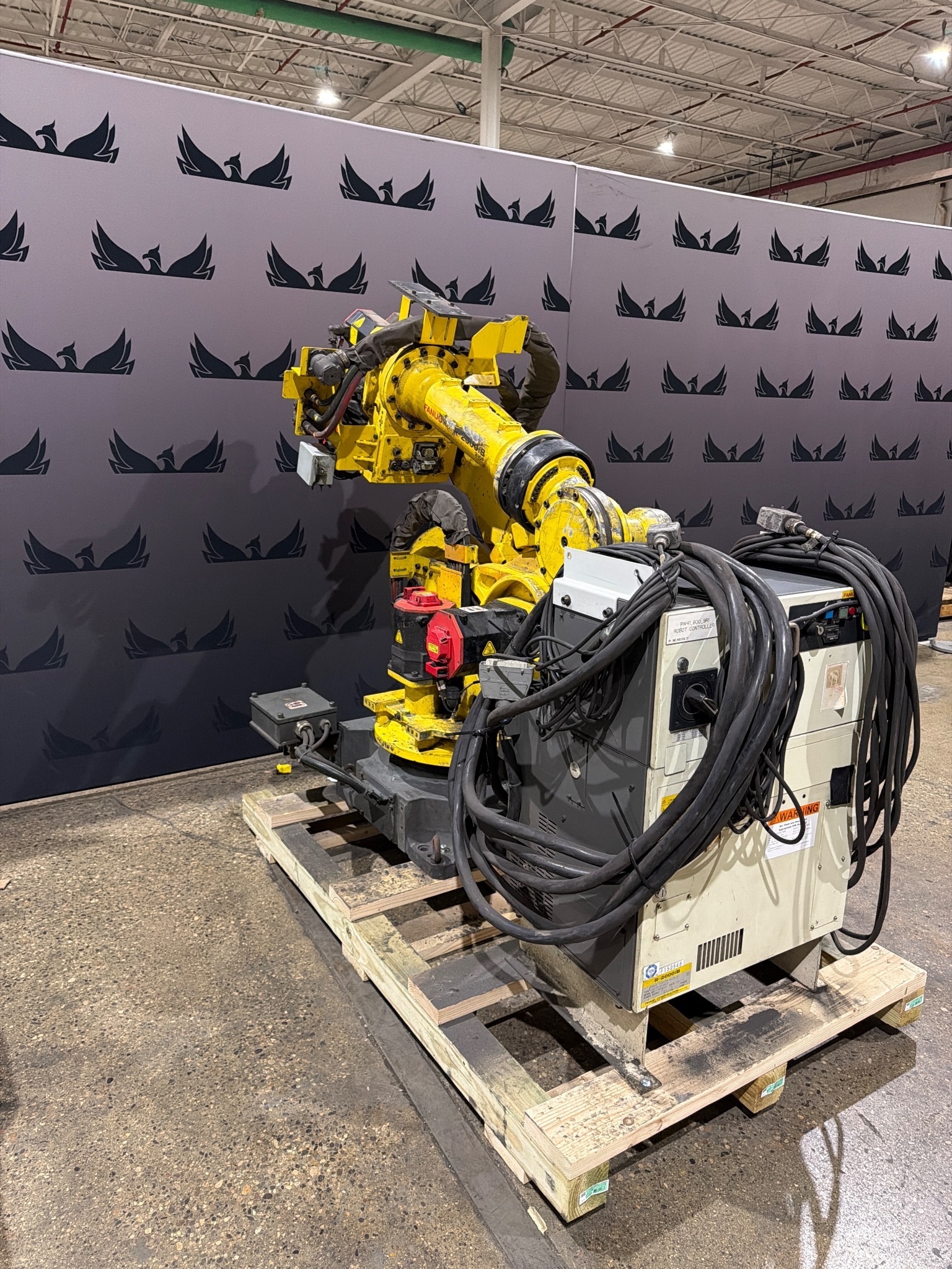 FANUC R-2000iB/210F Complete w/ R-30iB Controls USED 2