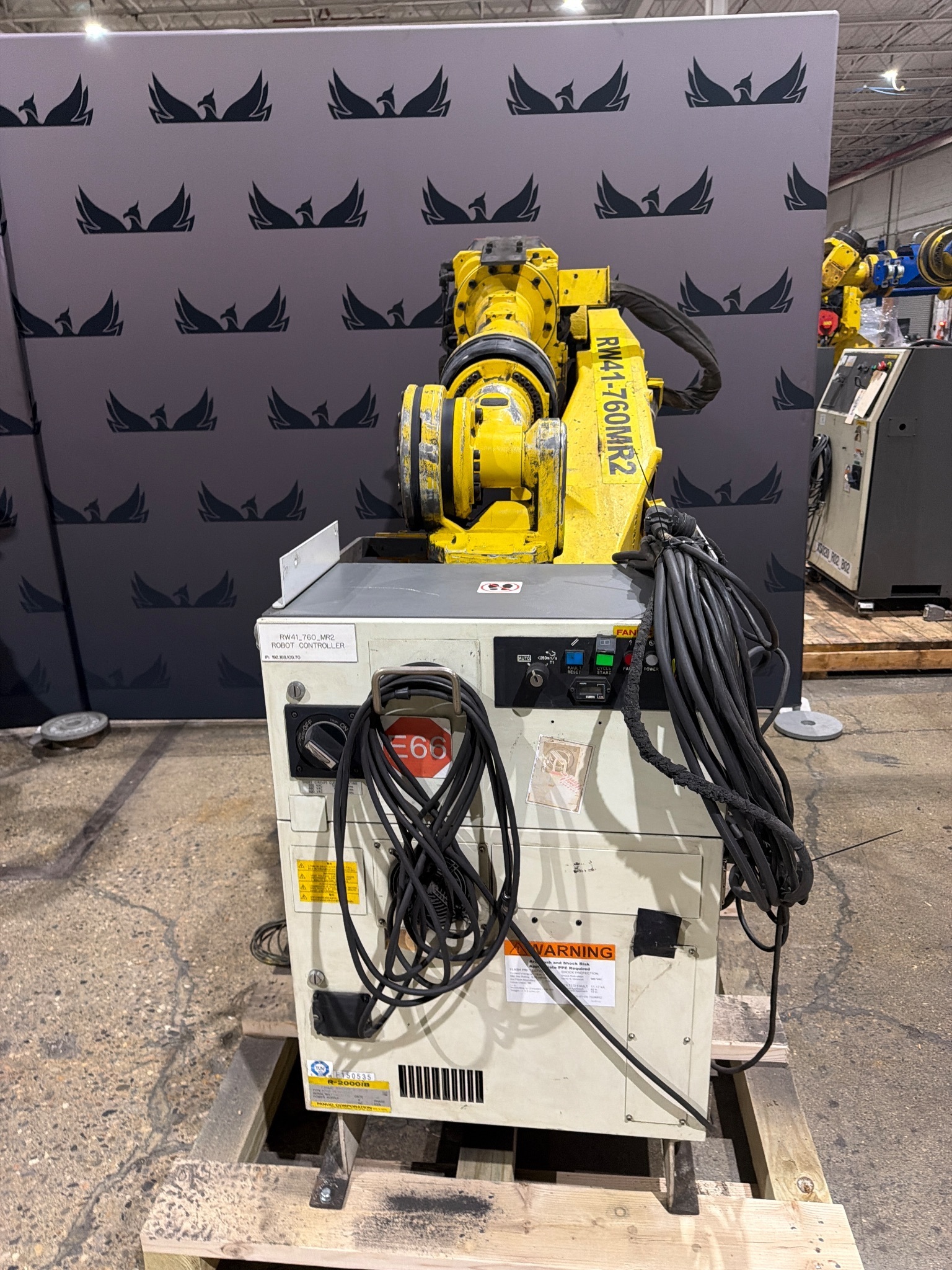 FANUC R-2000iB/210F Complete w/ R-30iB Controls USED 0