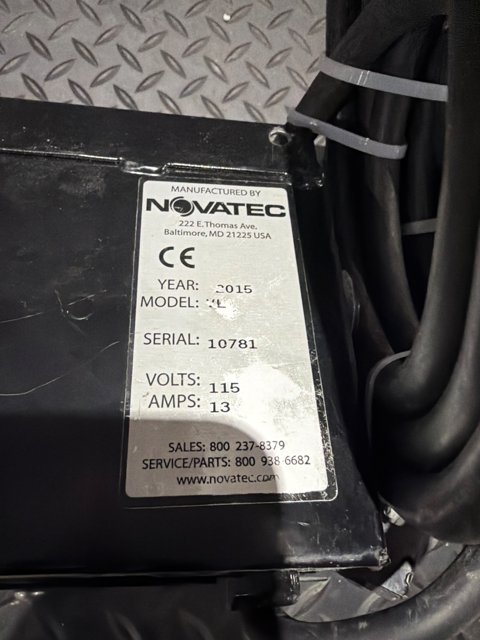 NOVATEC VL Self-Contained Loader Control Module USED 3