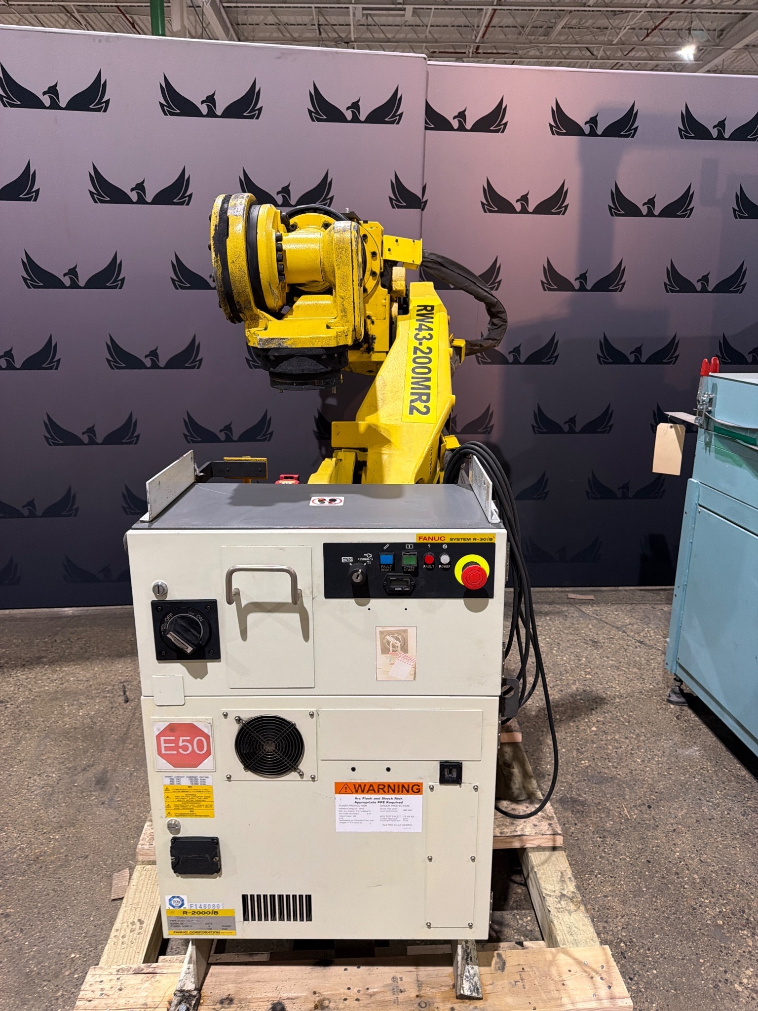 FANUC R-2000iB/210F Complete w/ R-30iB Controls USED 0