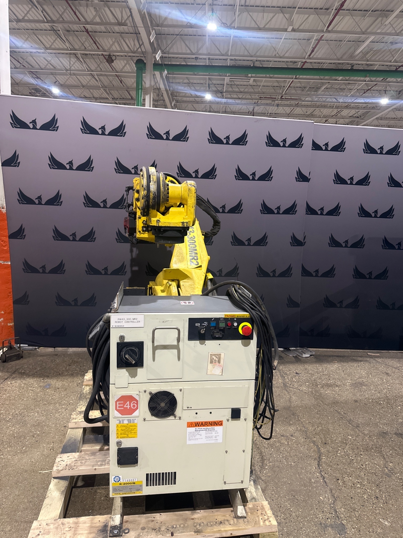 FANUC R-2000iB/210F Complete w/ R-30iB Controls USED 0