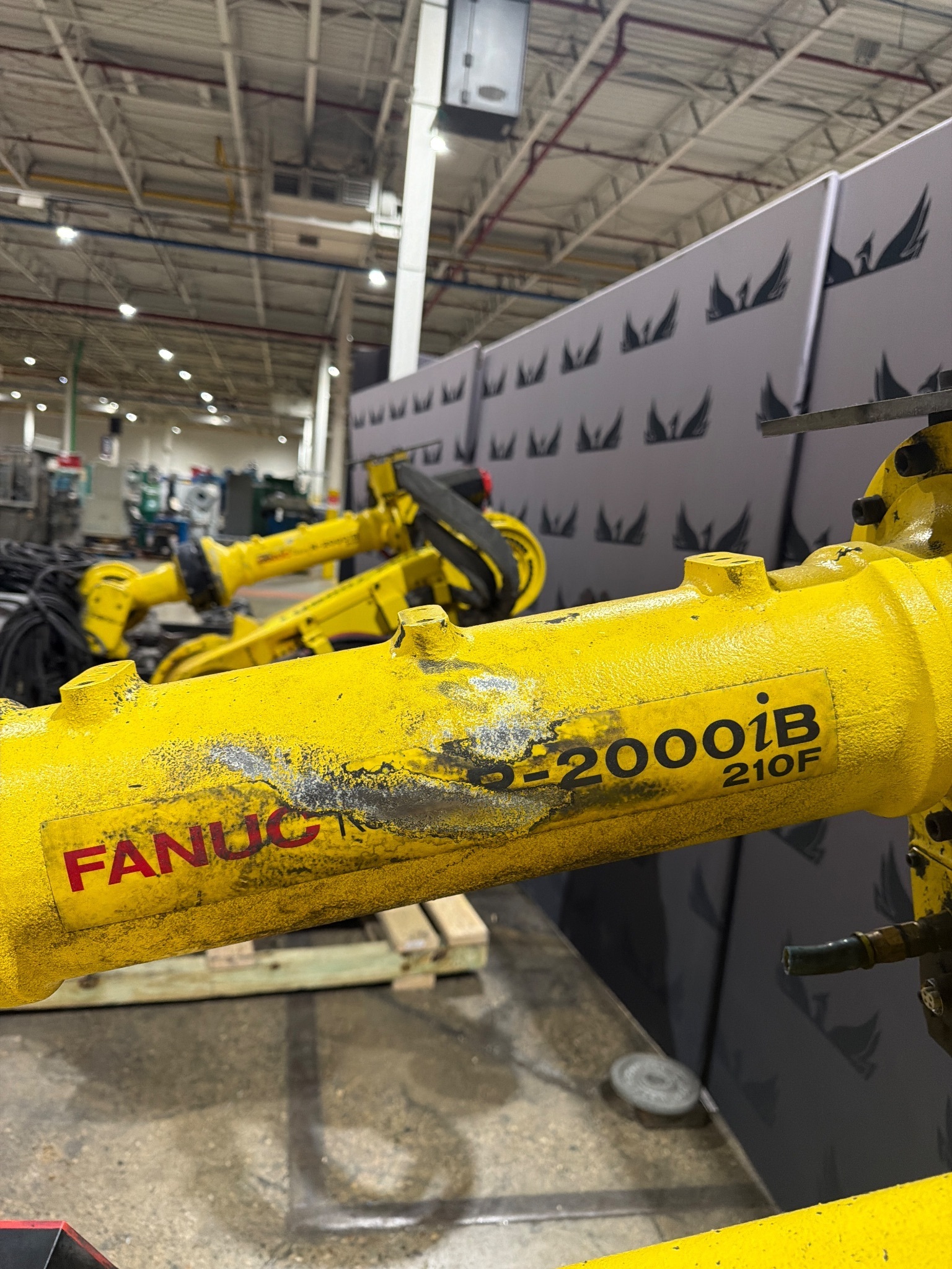 FANUC R-2000iB/210F Complete w/ R-30iB Controls USED 11