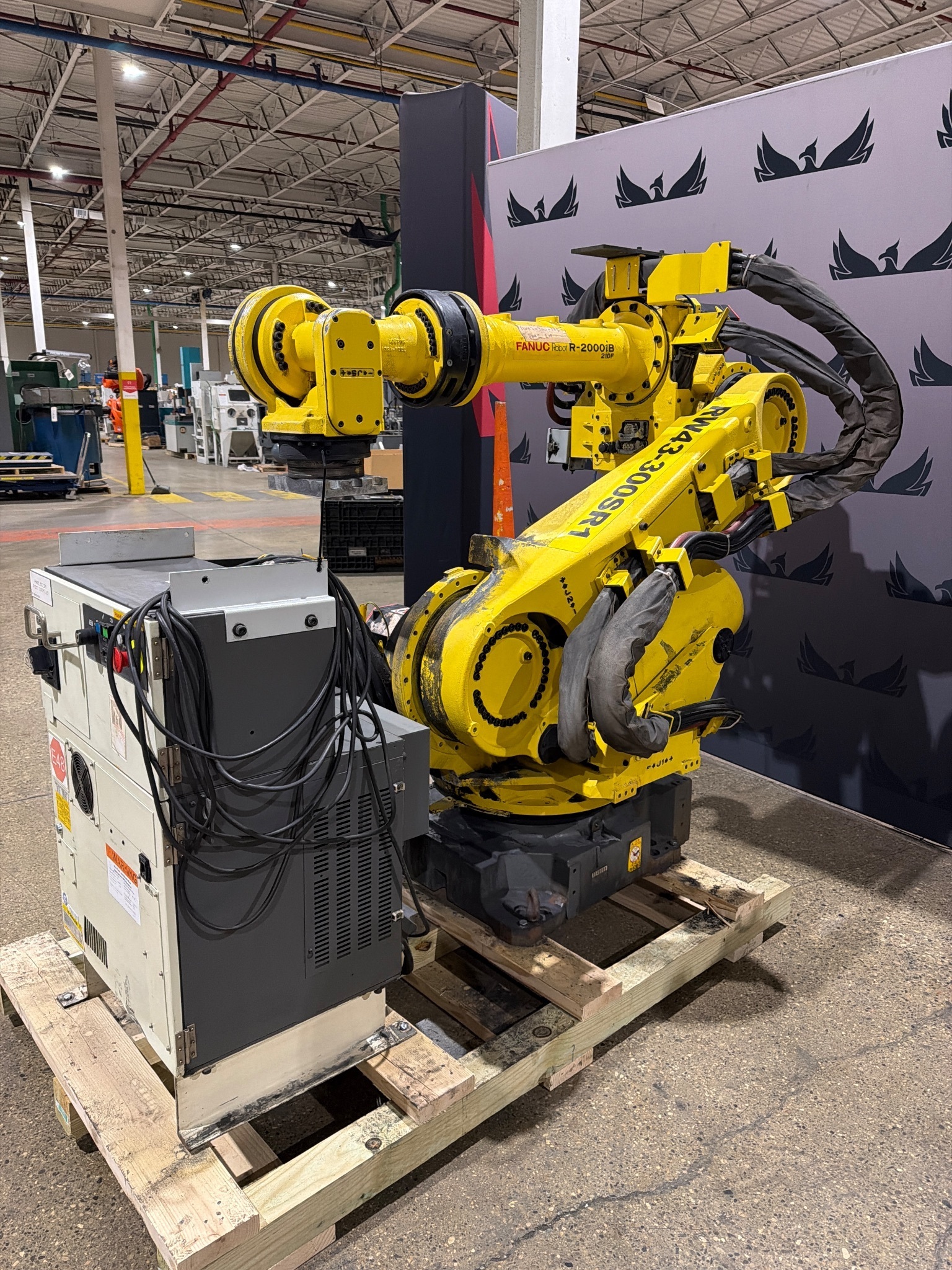 FANUC R-2000iB/210F Complete w/ R-30iB Controls USED 2