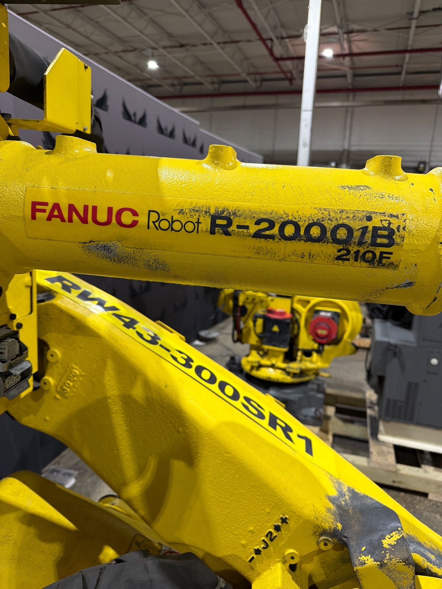 FANUC R-2000iB/210F Complete w/ R-30iB Controls USED 7