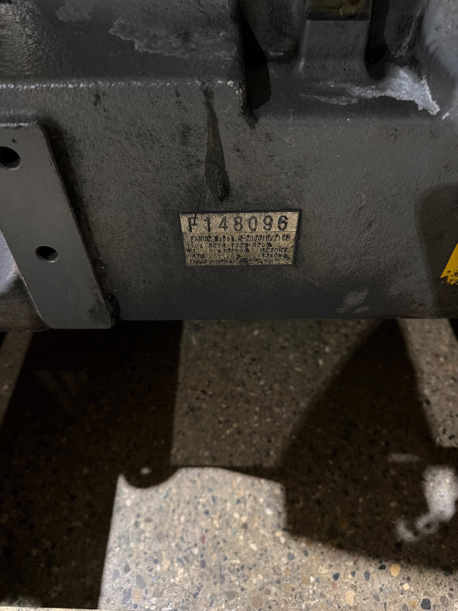 FANUC R-2000iB/210F Complete w/ R-30iB Controls USED 11