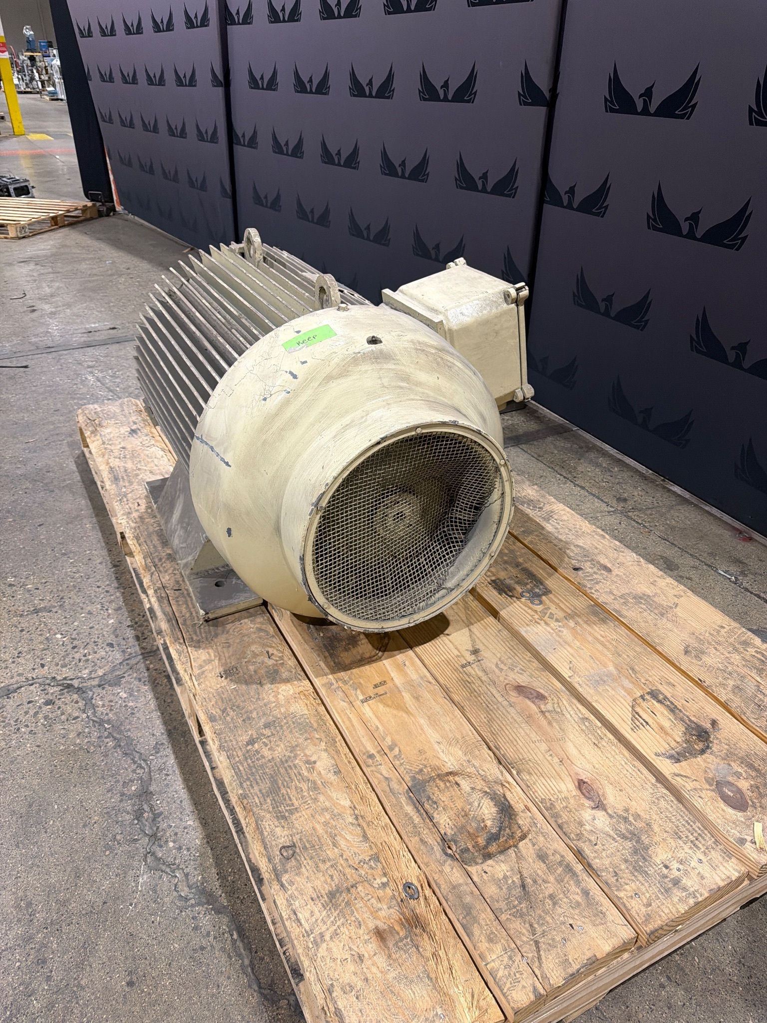 PECO KQ1514/8M Induction Motor 150HP 895RPM USED 2