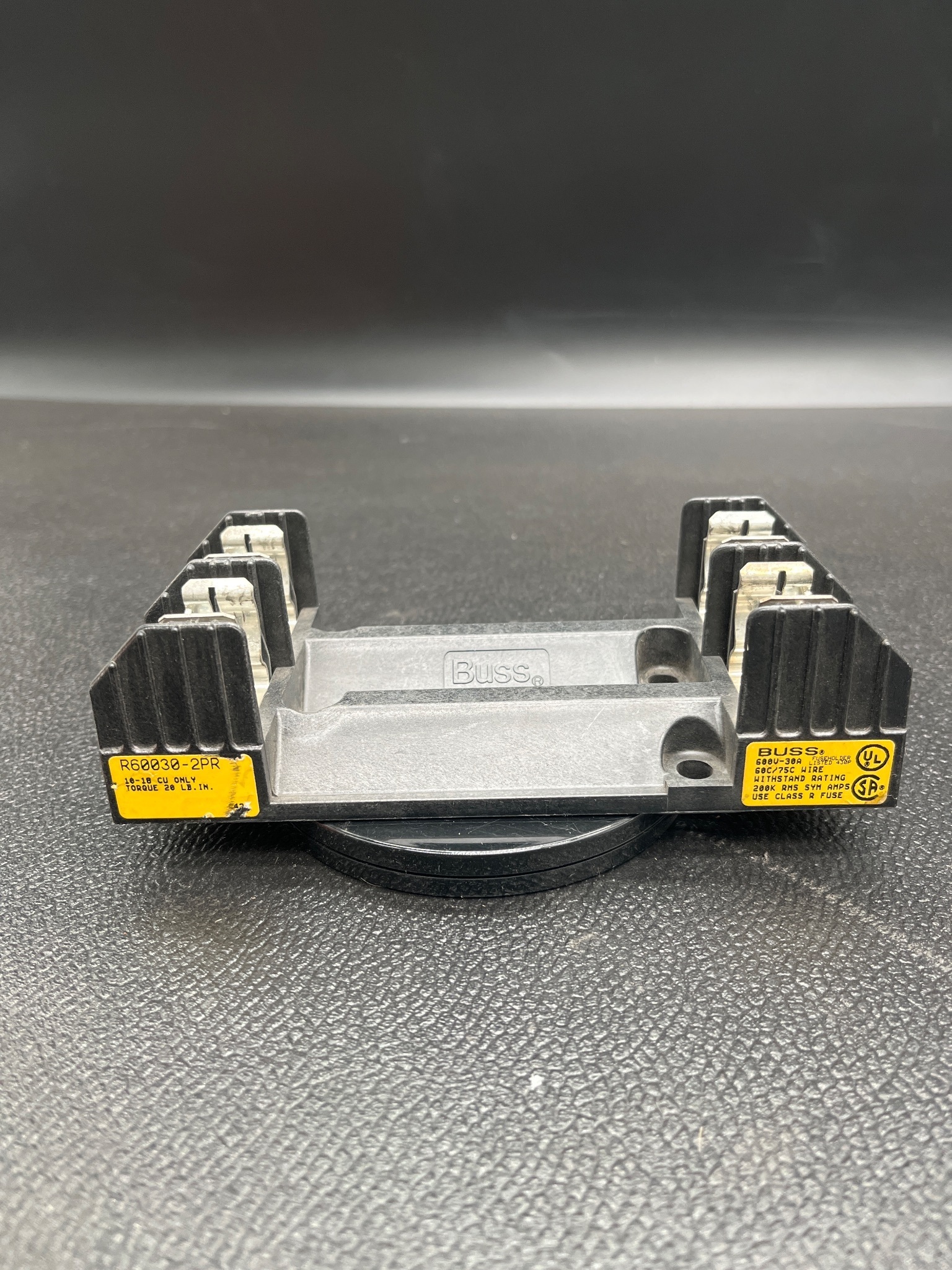 BUSS R60030-2PR Fuse Holder USED 0