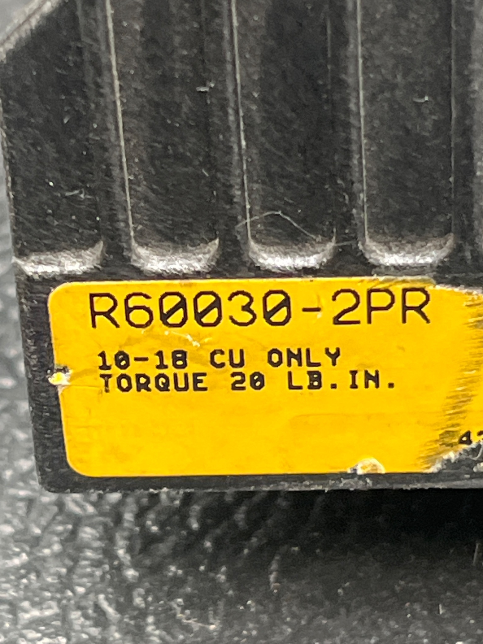 BUSS R60030-2PR Fuse Holder USED 5