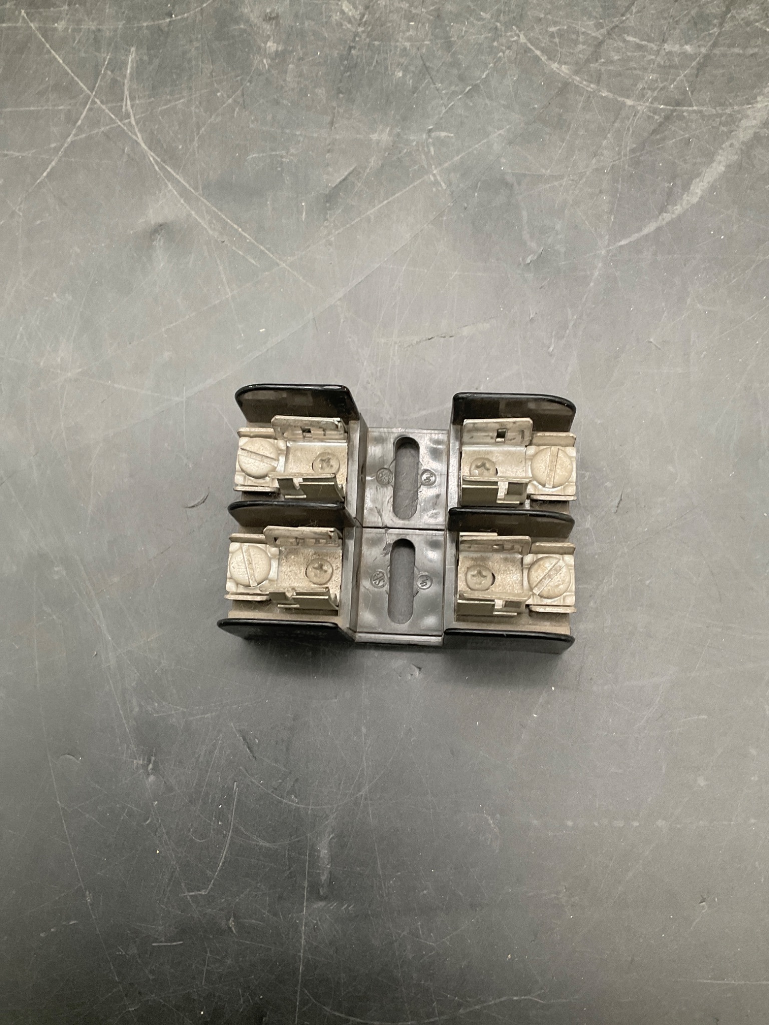 ALLEN BRADLEY 1491-N122 2-Pole Fuse Holder USED 1