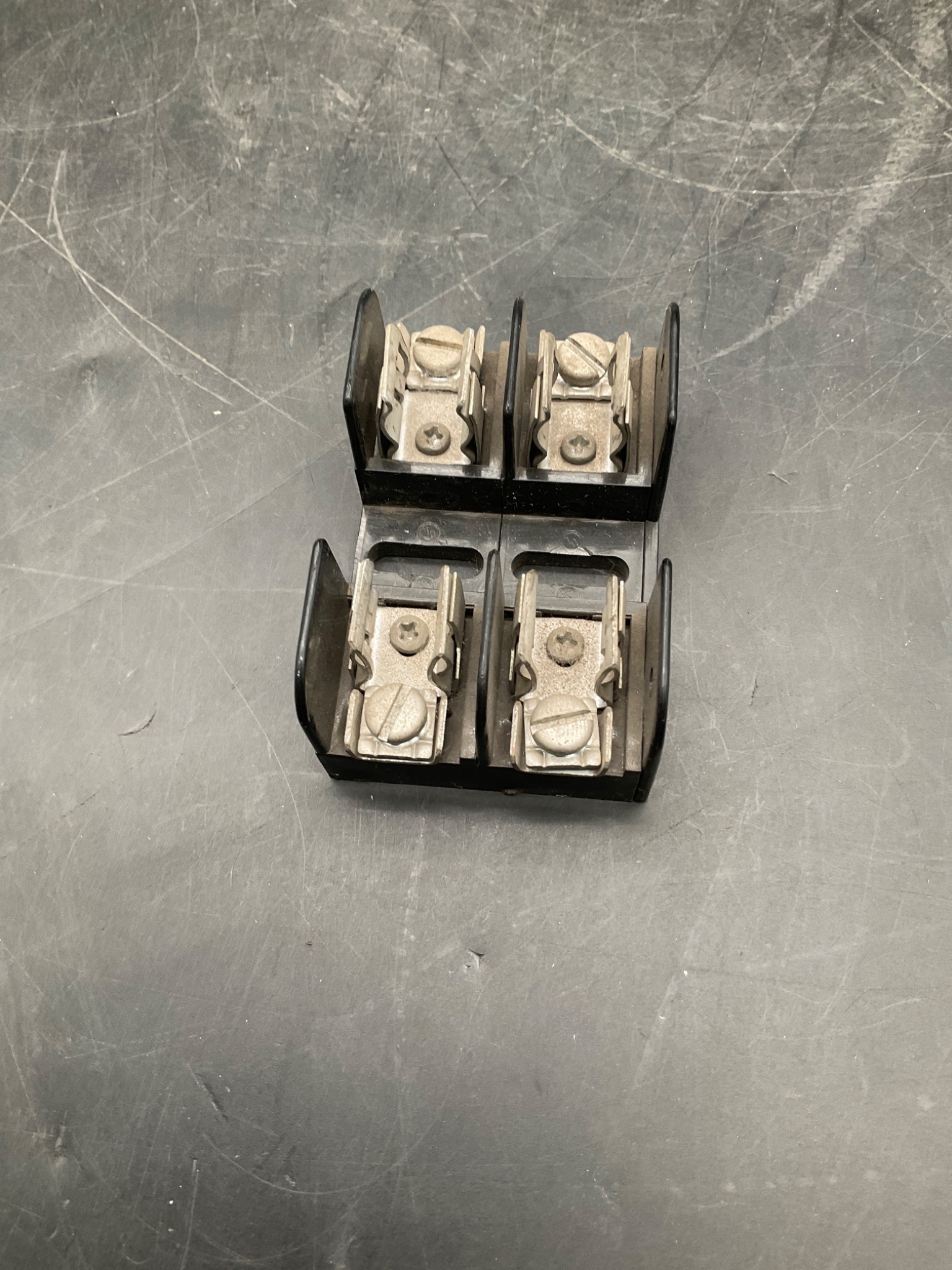 ALLEN BRADLEY 1491-N122 2-Pole Fuse Holder USED 3
