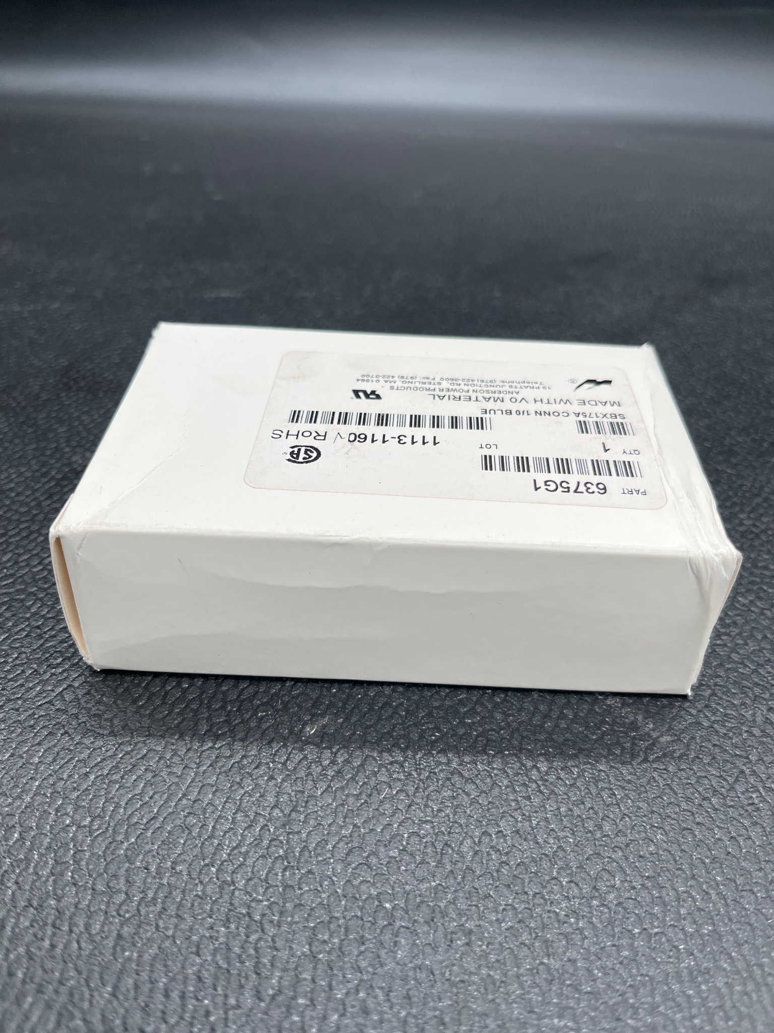 ANDERSON POWER PRODUCTS 6375G1 SBX175A Connector 1/0 Blue NEW 2