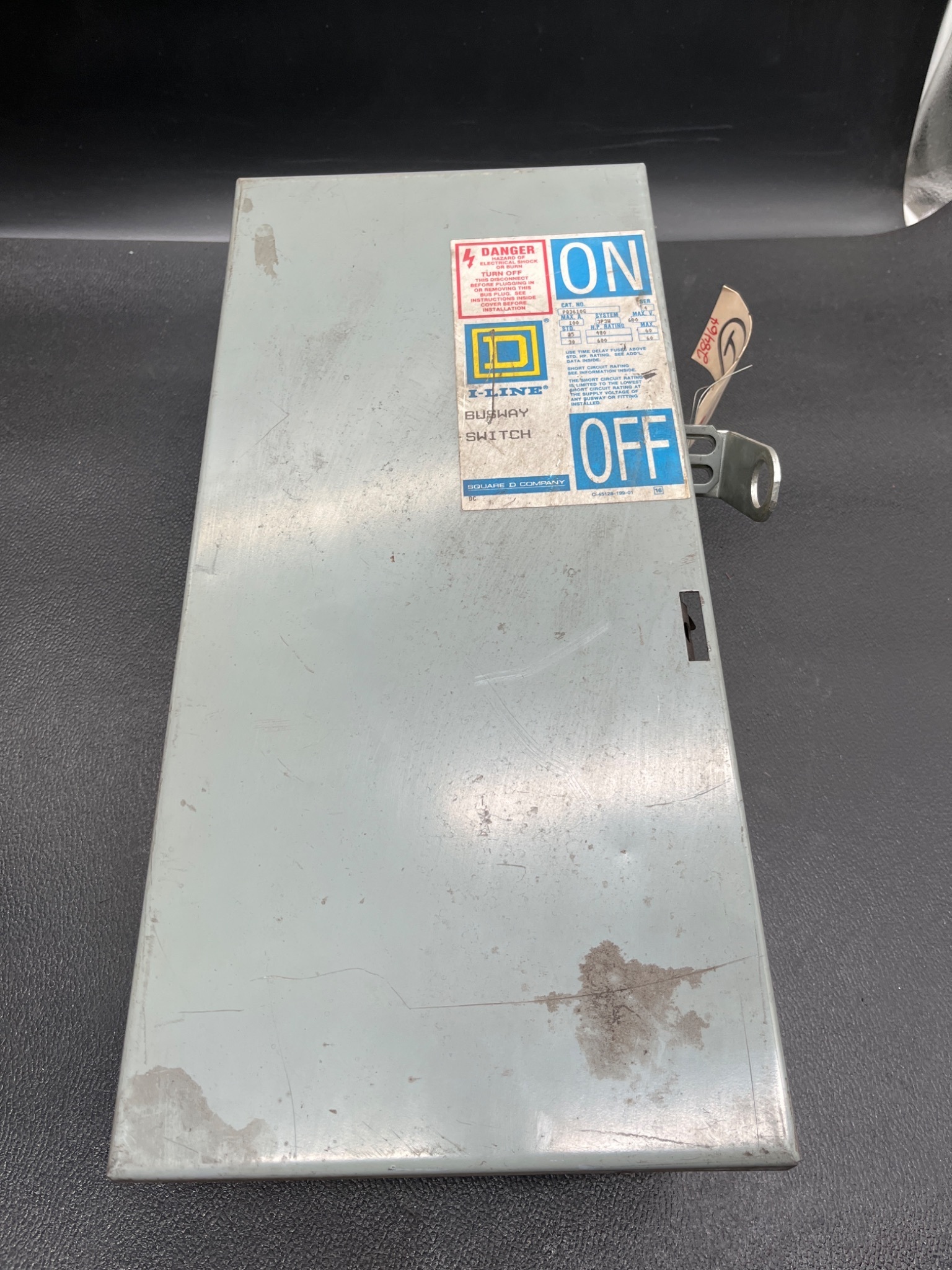 SQUARE D PQ3610G 100A I‑Line Busway Switch 600V 3P3W USED 0