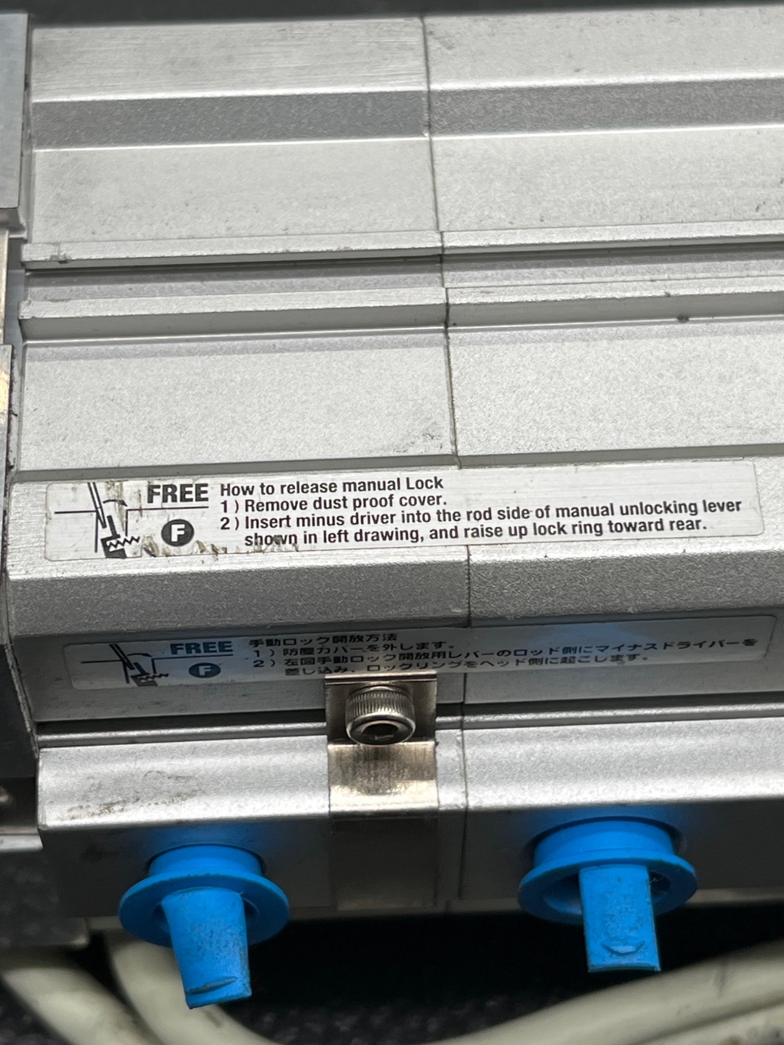 SMC CLKQPKD50TN‑199RAH‑P79WSE Pin Clamp Cylinder USED 5