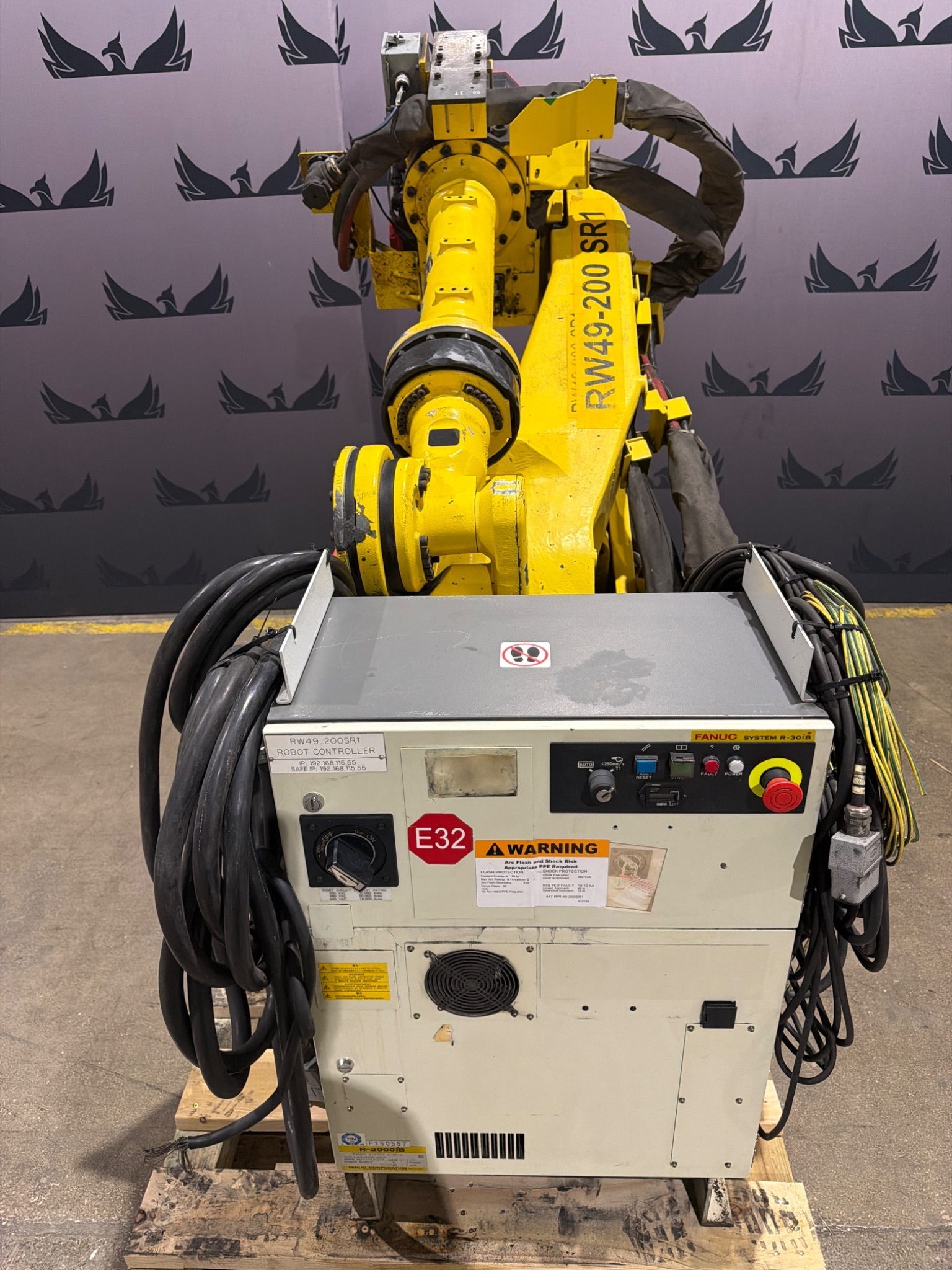 FANUC R-2000iB/210F Complete w/ R-30iB Controls USED 0