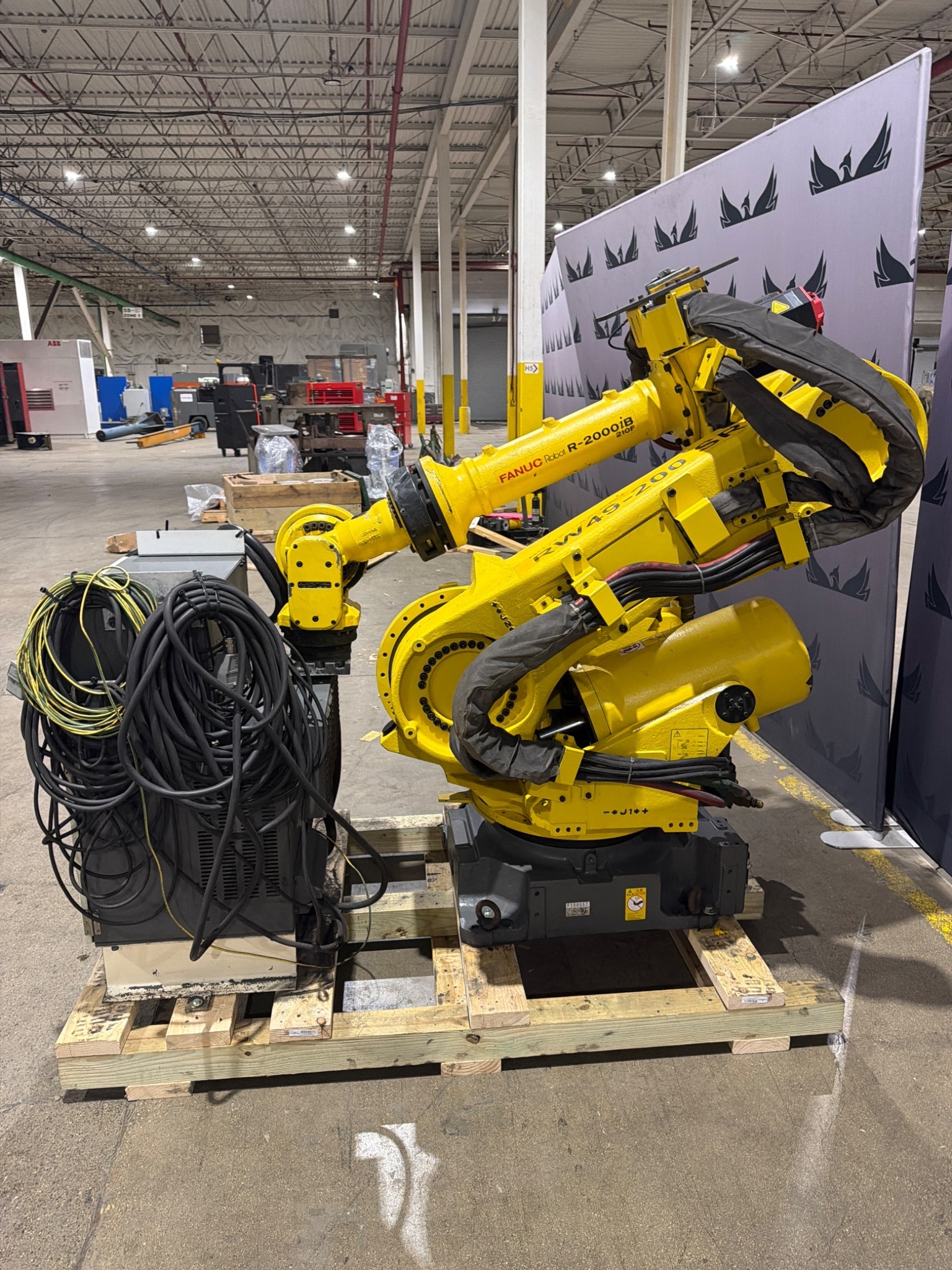 FANUC R-2000iB/210F Complete w/ R-30iB Controls USED 1