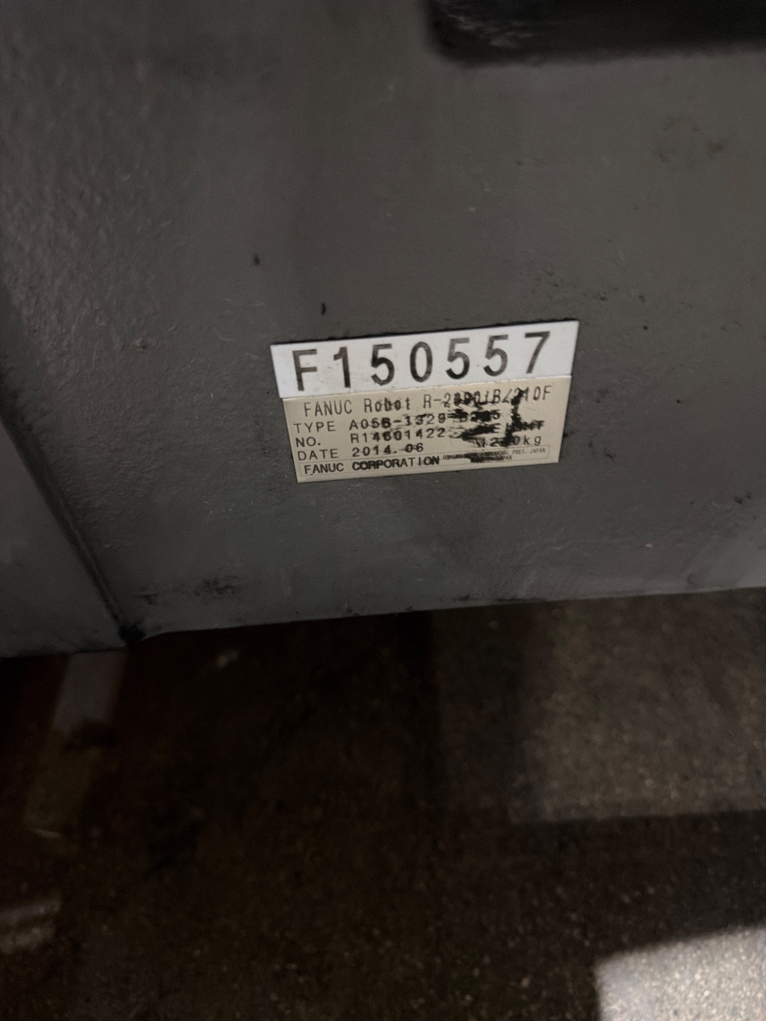 FANUC R-2000iB/210F Complete w/ R-30iB Controls USED 10
