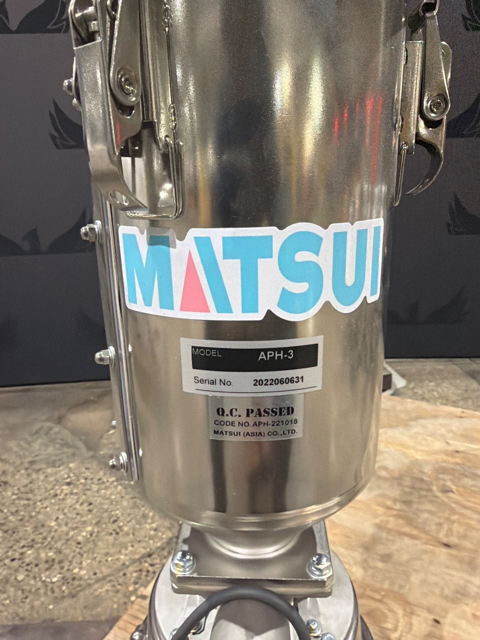 MATSUI APH-3 Aero Power Hopper USED 4