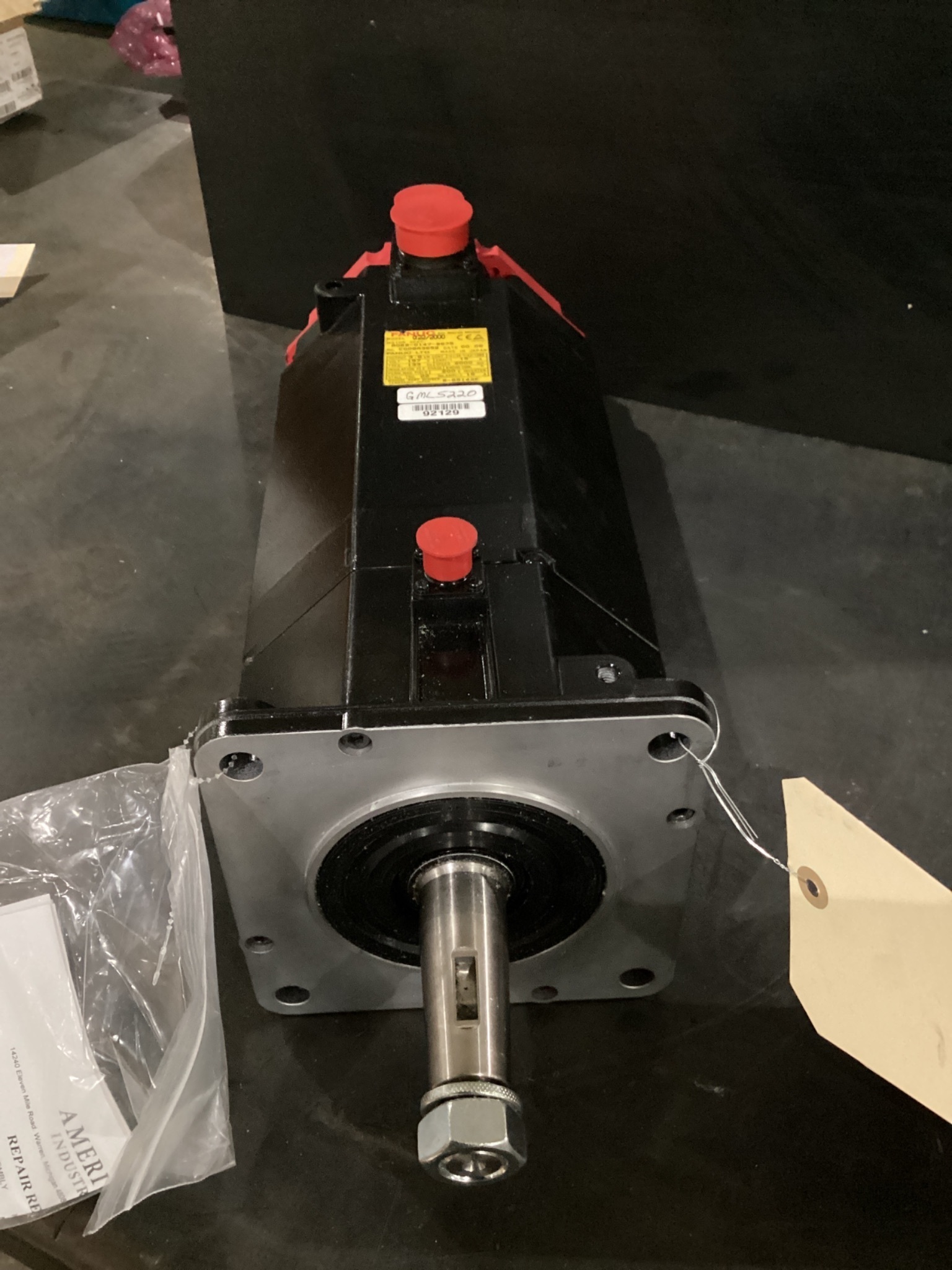 FANUC A06B-0147-B675 AC Servo Motor a22/2000 2000RPM USED - Repaired 1