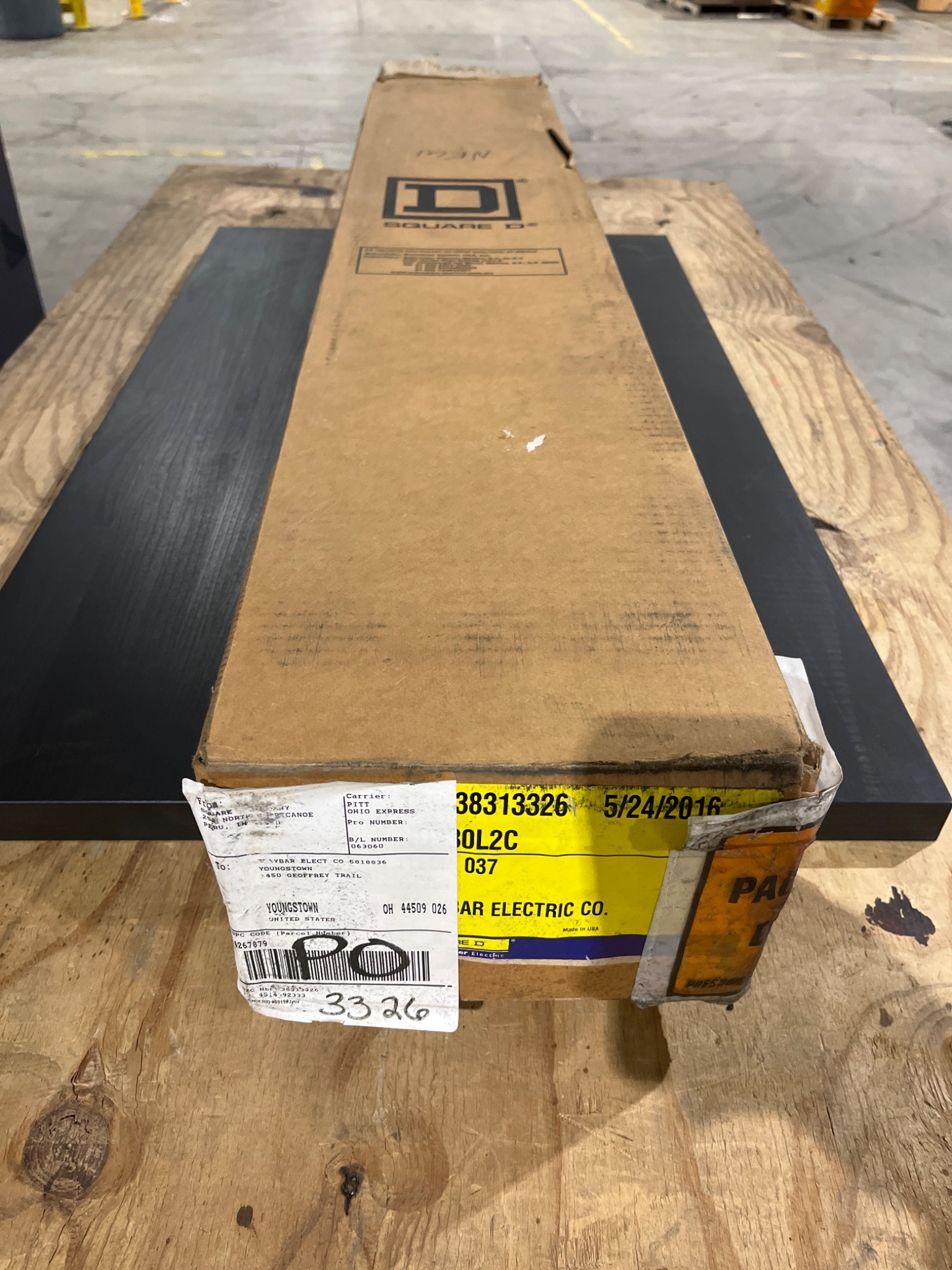 SQUARE D NQ830L2C 225A 30‑Circuit Panelboard Interior 1PH 3W NEW 1