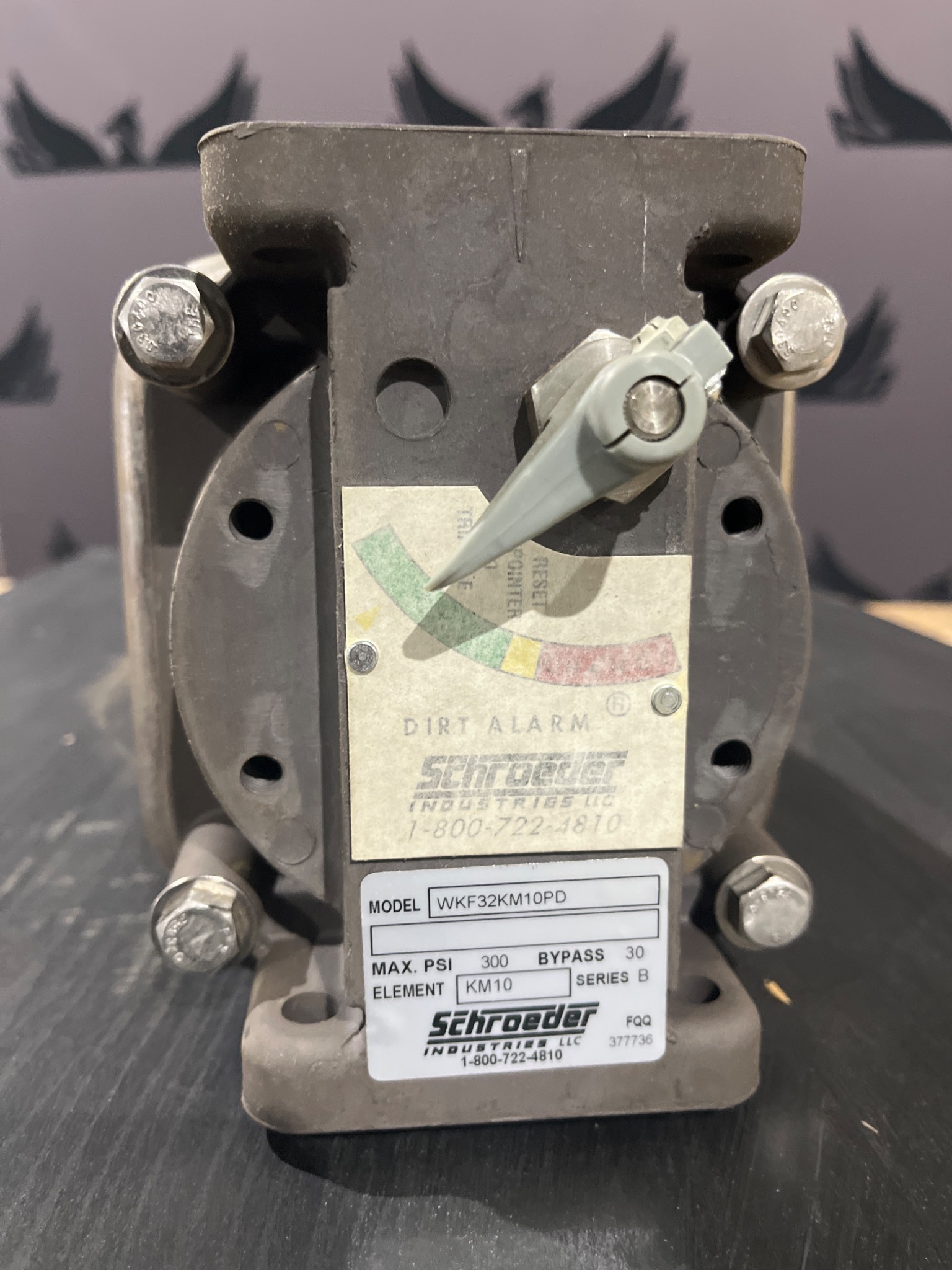 SCHROEDER WKF32KM10PD Hydraulic Filter USED 5