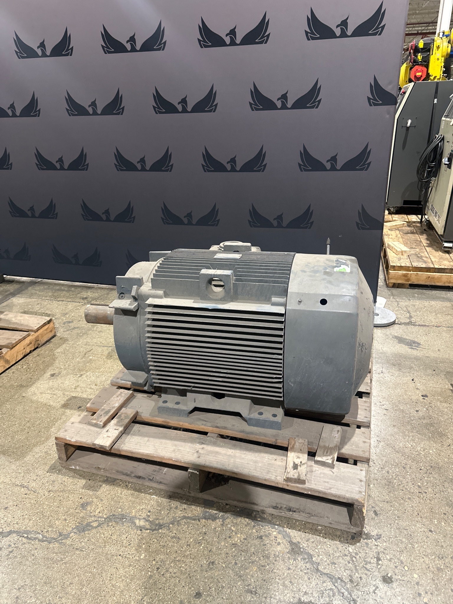 GENERAL ELECTRIC 5K445BL274 200HP AC Motor USED 0