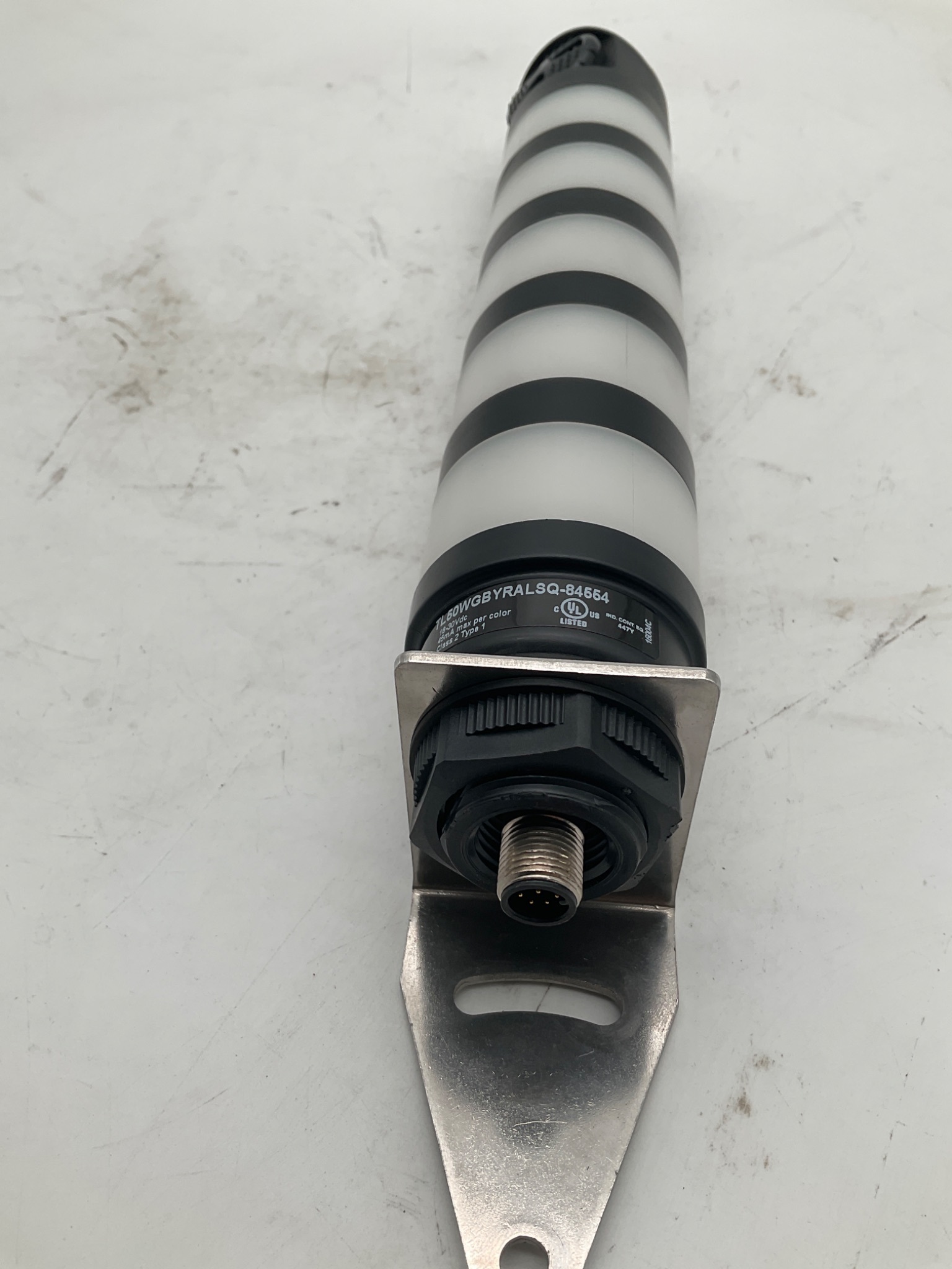 BANNER TL50WGBYRALSQ‑84554 5‑Color Tower Light w/ Audible Indicator USED 2