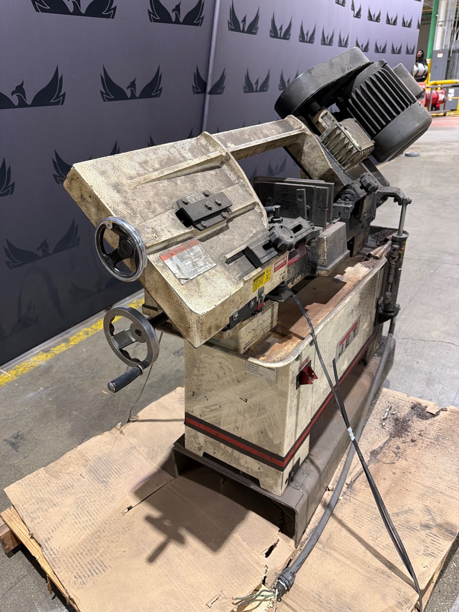 JET J‑3410 Horizontal Bandsaw (7" x 12") USED 1