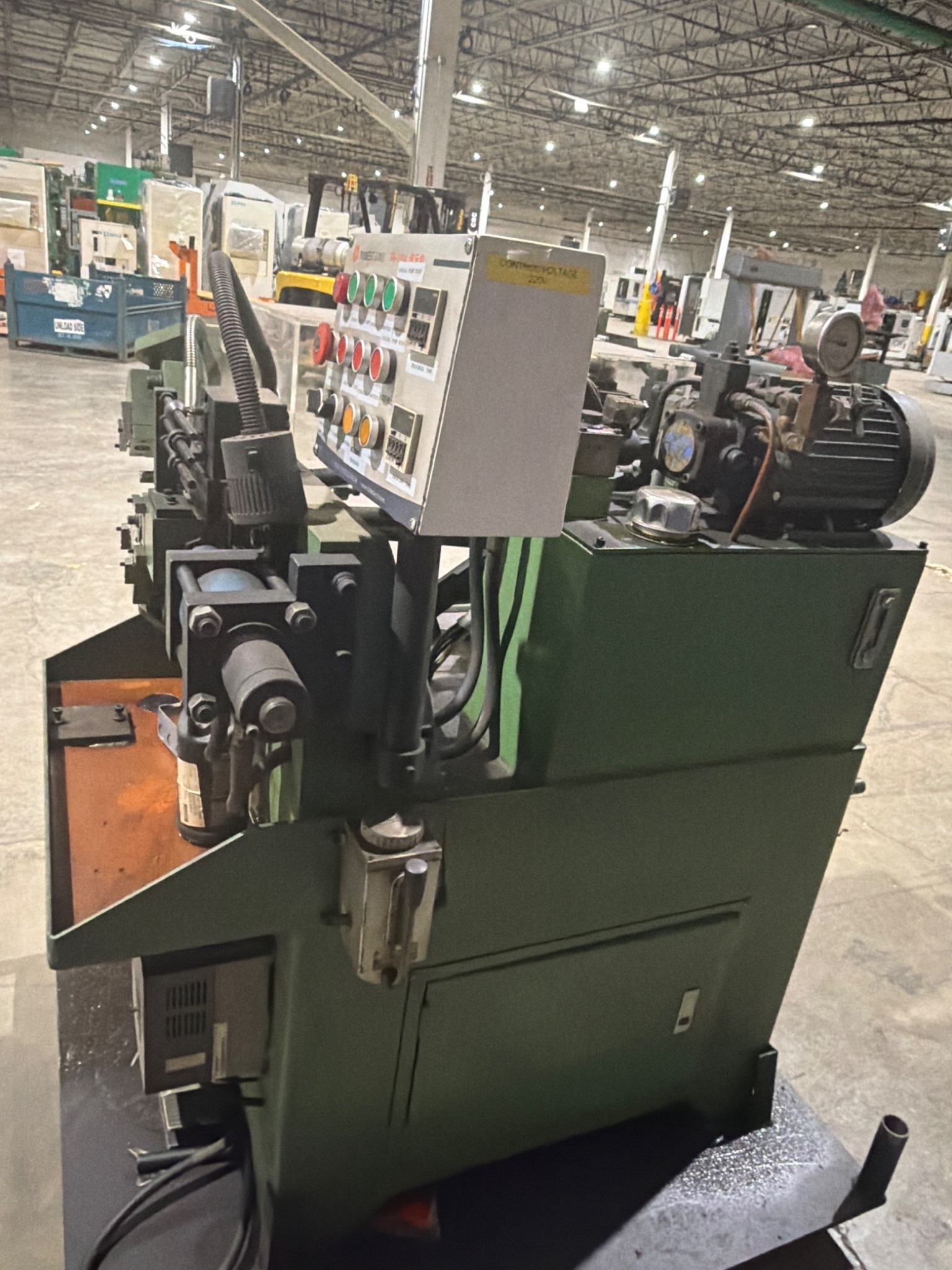TOBEST TB‑30A Hydraulic Thread Rolling Machine USED 1