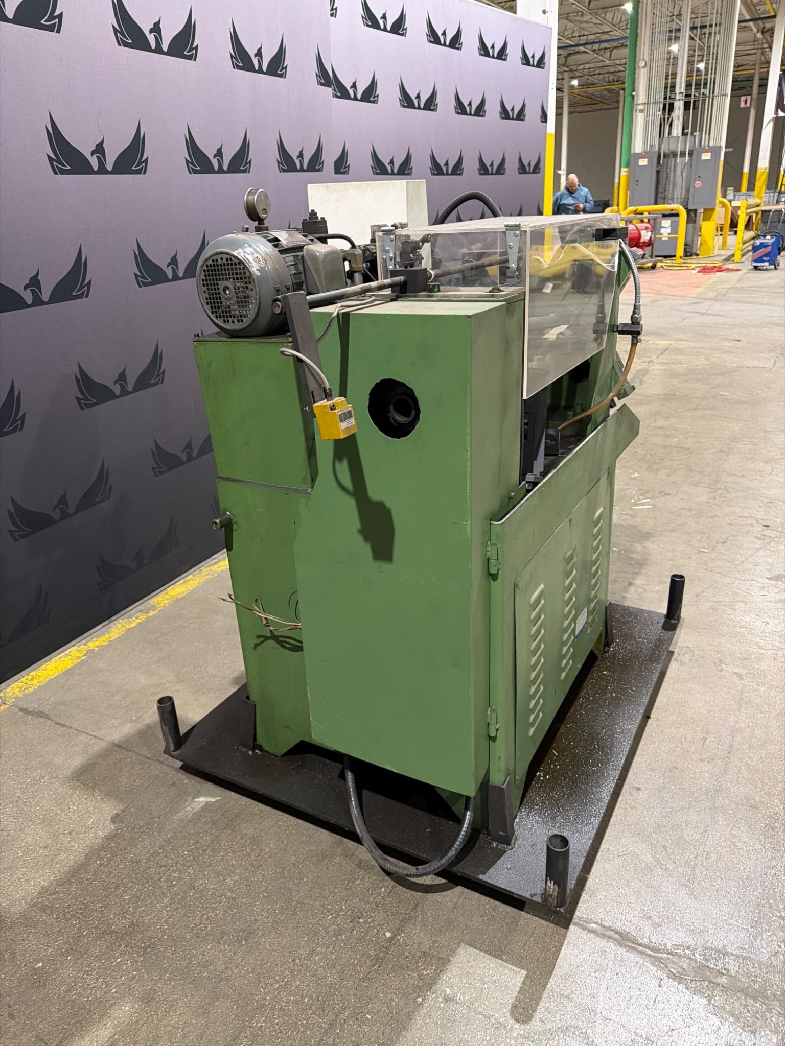 TOBEST TB‑30A Hydraulic Thread Rolling Machine USED 4