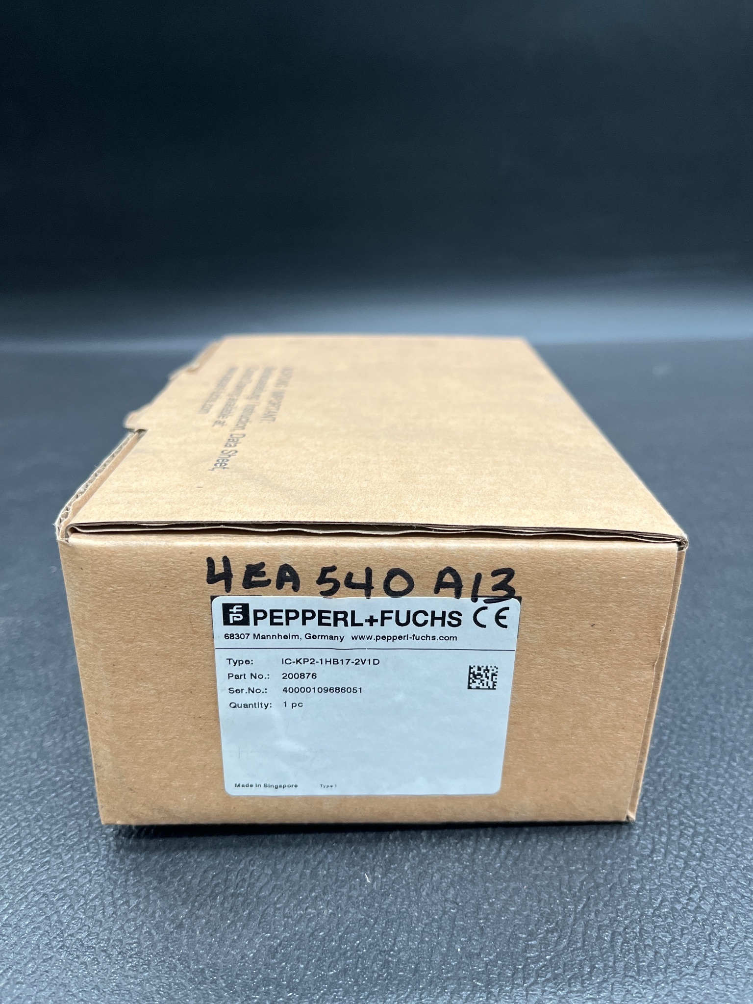 PEPPERL+FUCHS 200876 IC-KP2-1HB17-2V1D RFID Evaluation Unit NEW 1