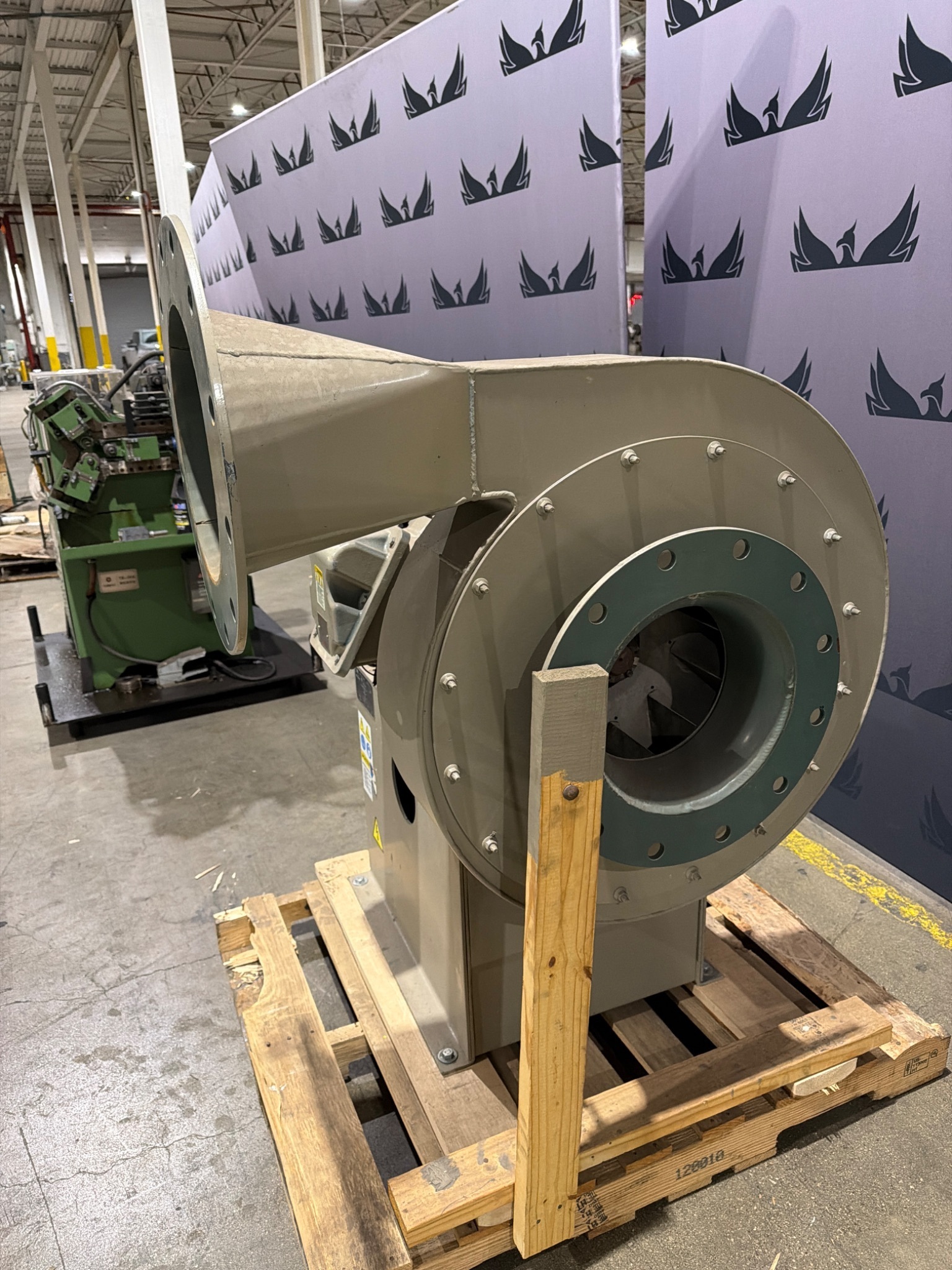 New York Blower 2212 ALM Industrial Pressure Blower USED 2