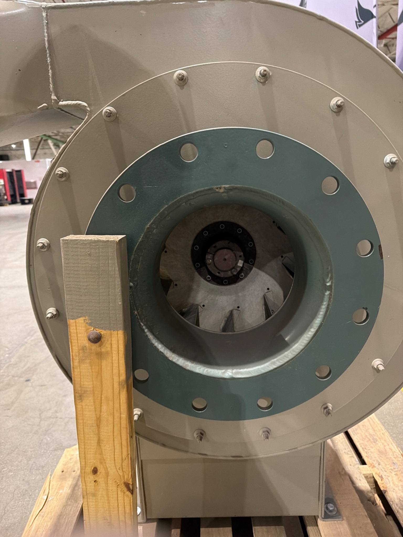 New York Blower 2212 ALM Industrial Pressure Blower USED 3