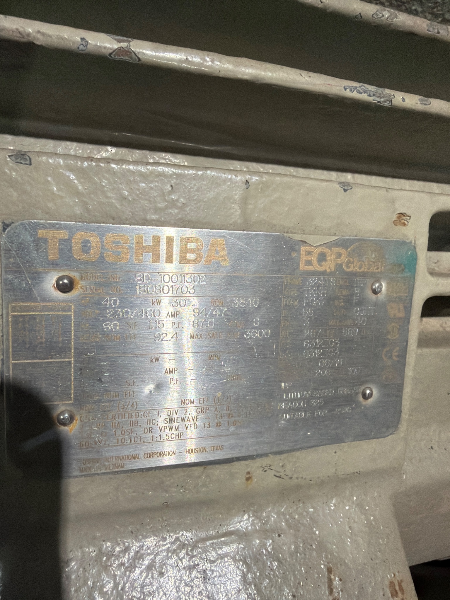 New York Blower 2212 ALM Industrial Pressure Blower USED 6