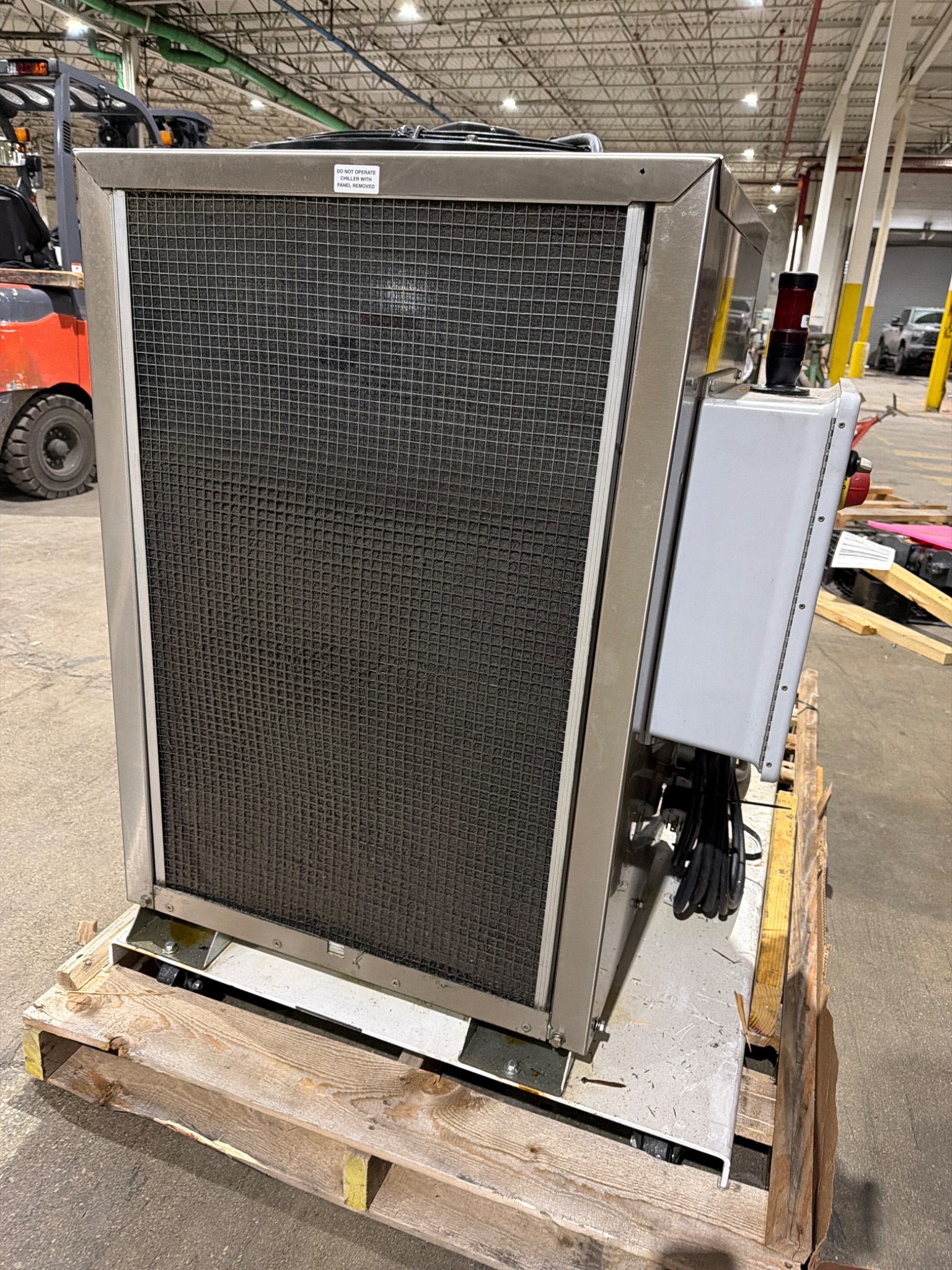 EBBCO PMF‑24,000‑IL In‑Line Chiller w/ PMF‑MWF3‑623 Filter Vessel USED 8