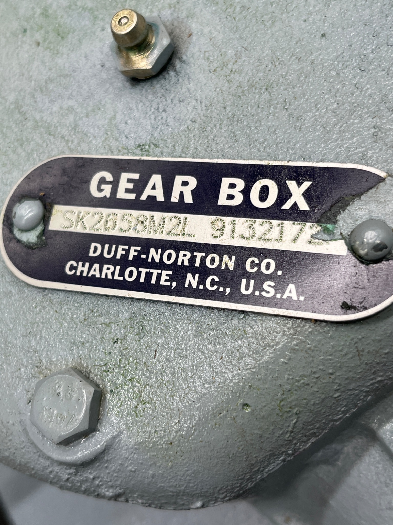 DUFF-NORTON SK2658M2L Industrial 3-Way Gear Box USED 4