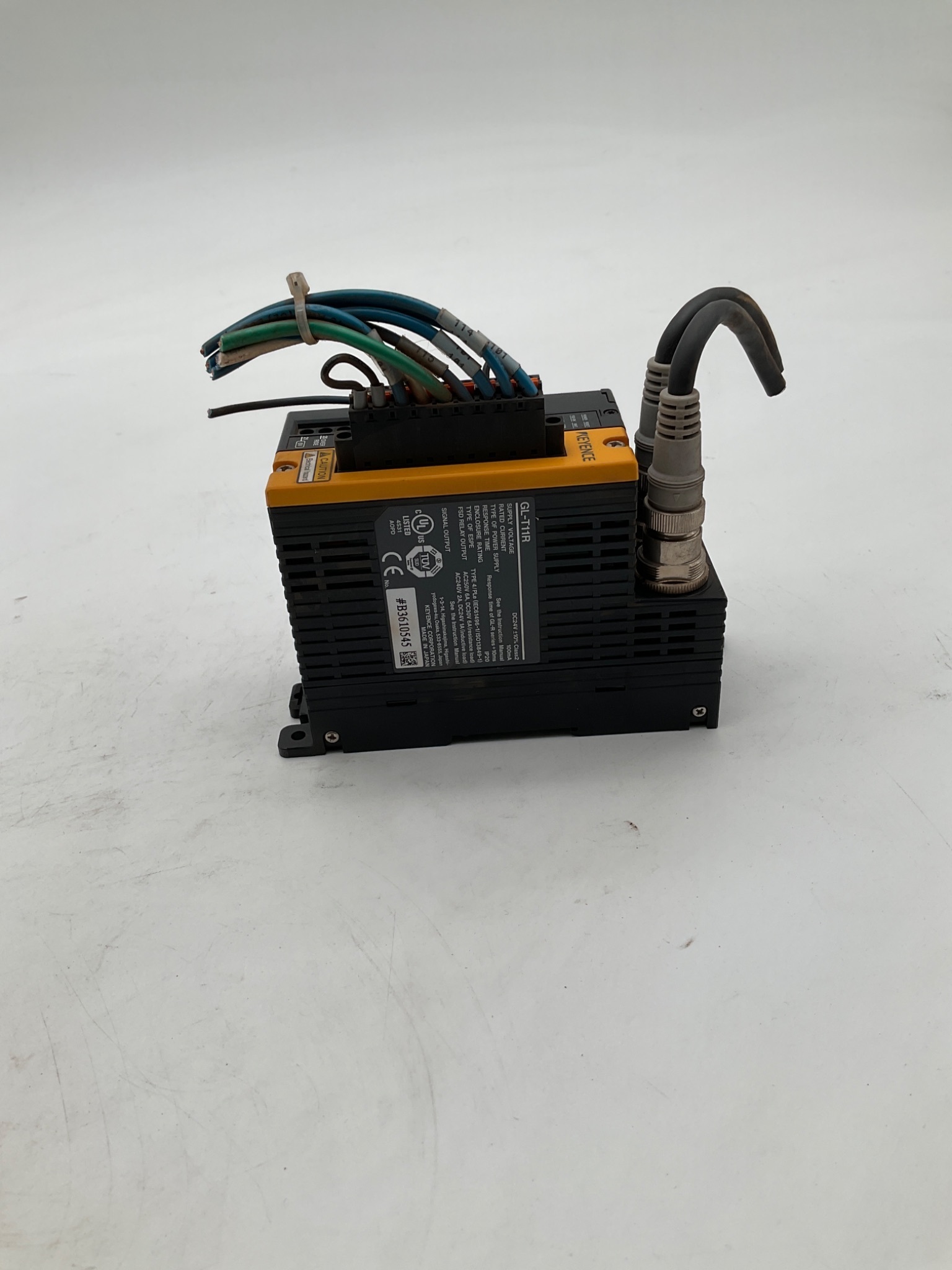 KEYENCE GL-T11R Safety Relay Terminal USED 0