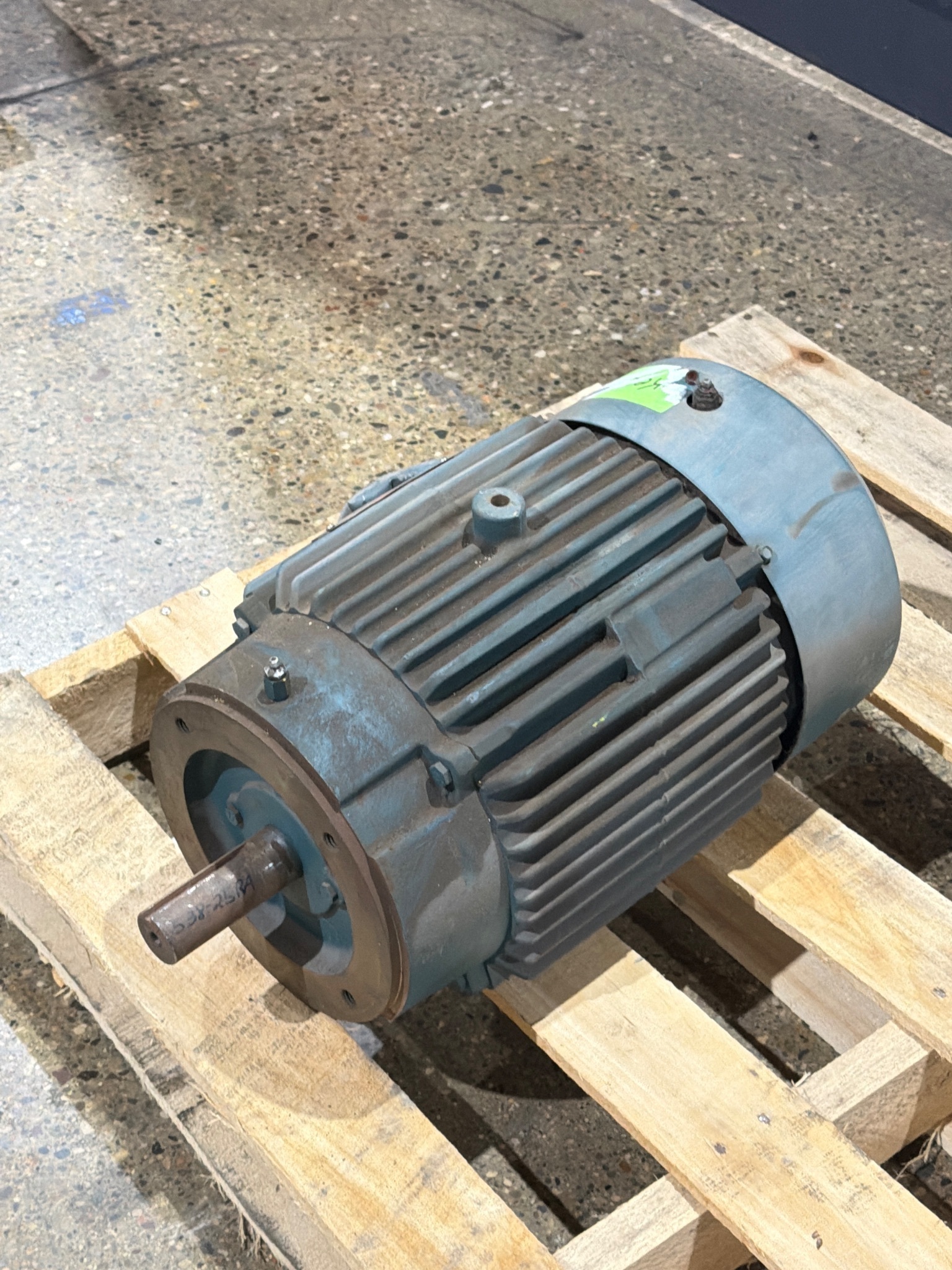 RELIANCE ELECTRIC P21G3883A AC MOTOR 10 HP USED 1