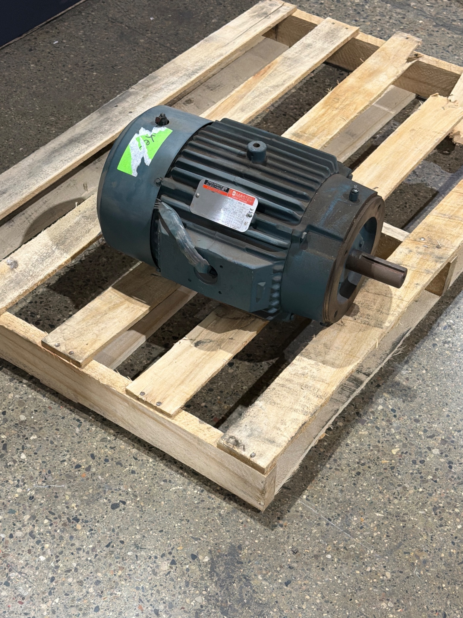 RELIANCE ELECTRIC P21G3883A AC MOTOR 10 HP USED 2