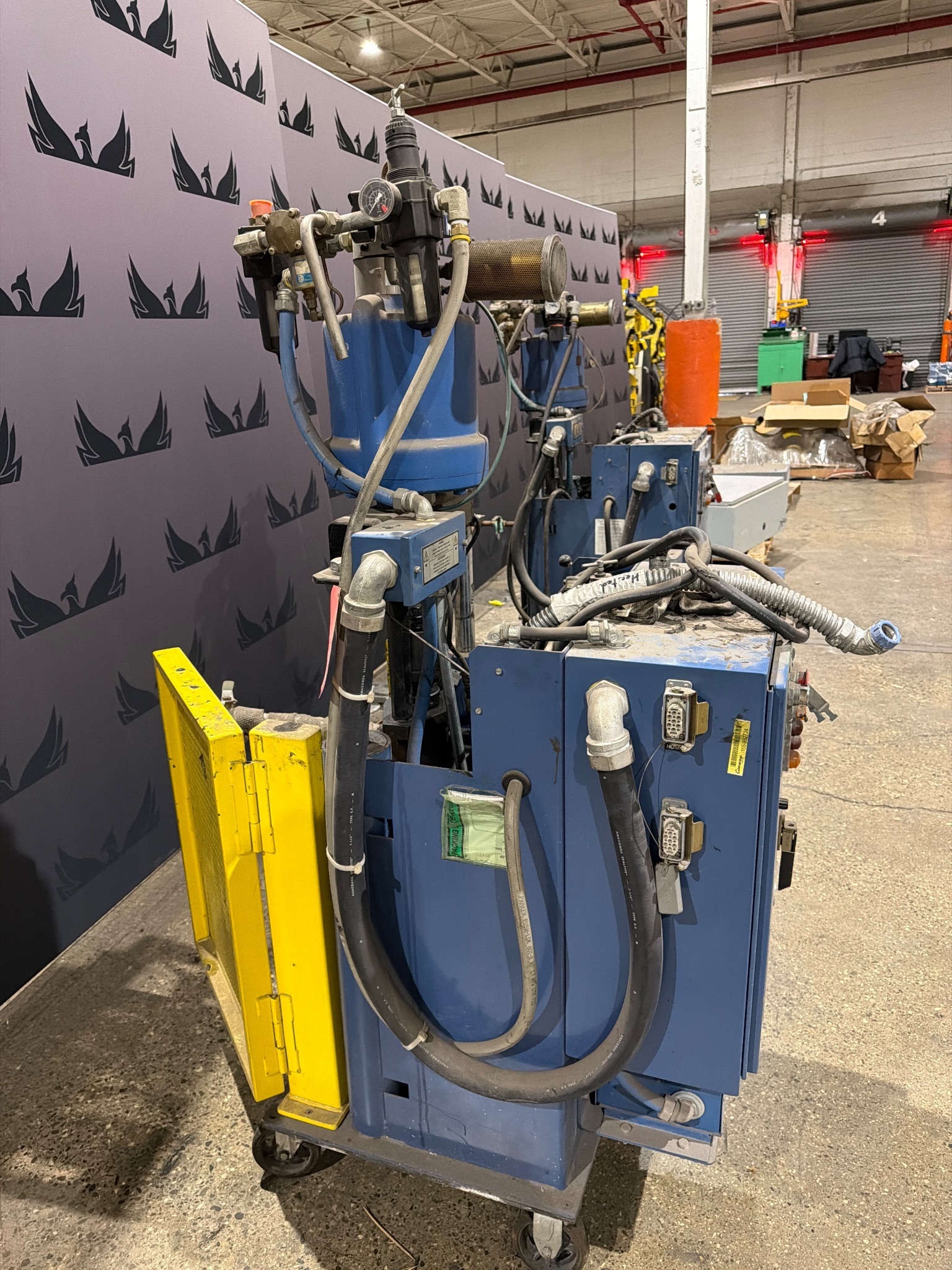 NORDSON 551-LCU5HAF2M/TDESF Bulk Melter Applicator P/N 165080A 480V USED 2