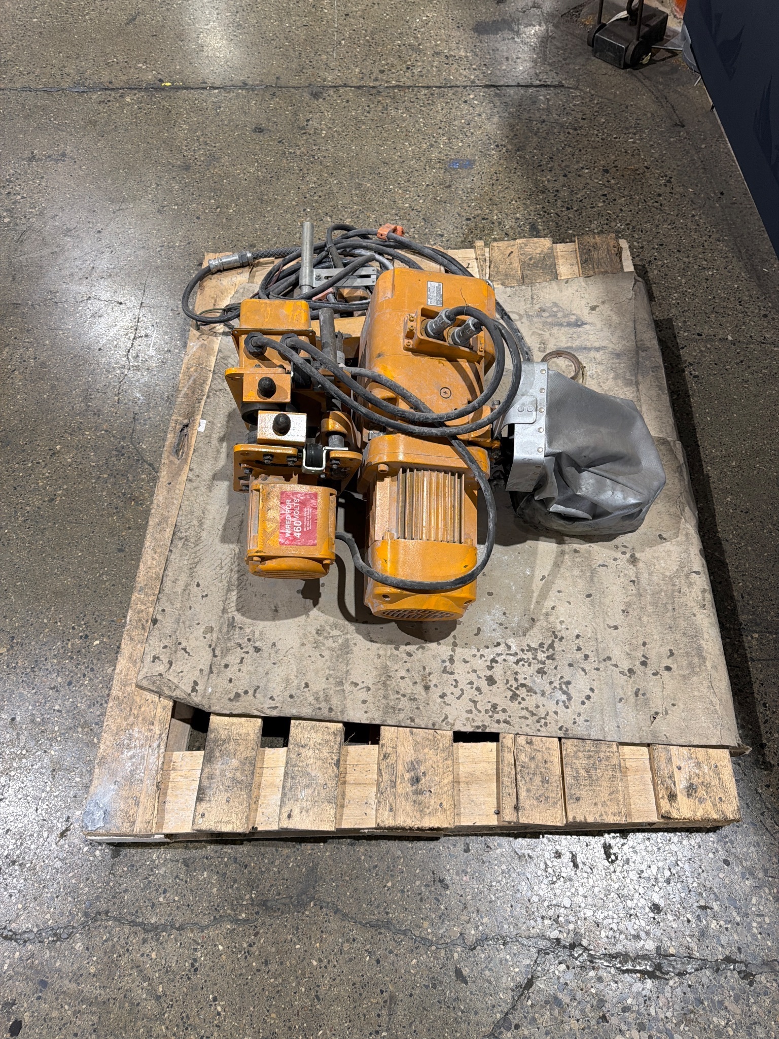 HARRINGTON NER020L 2-Ton Electric Chain Hoist USED 2