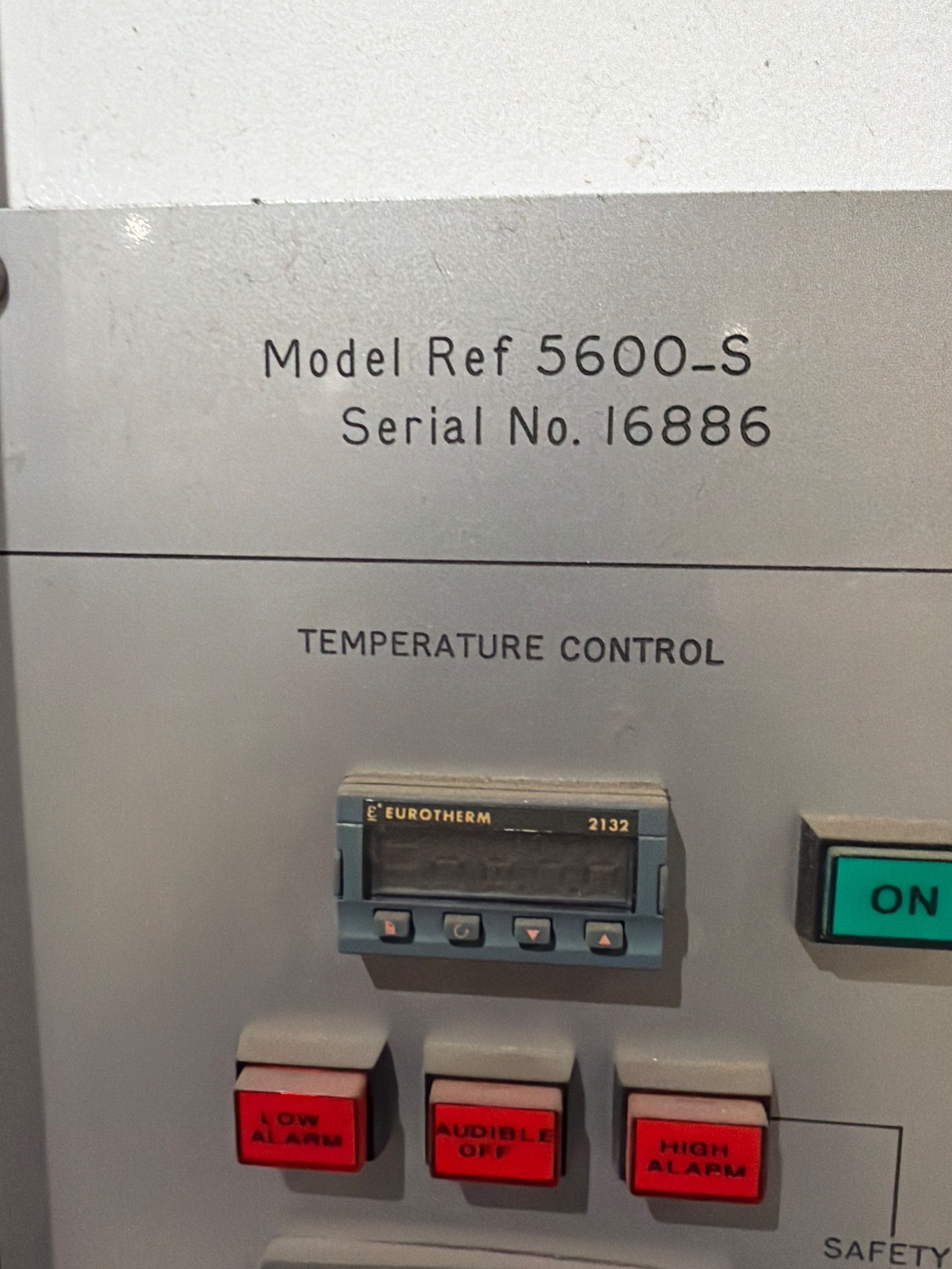 VINDON SCIENTIFIC 5600-S Environmental Chamber 110V 1750W USED 7