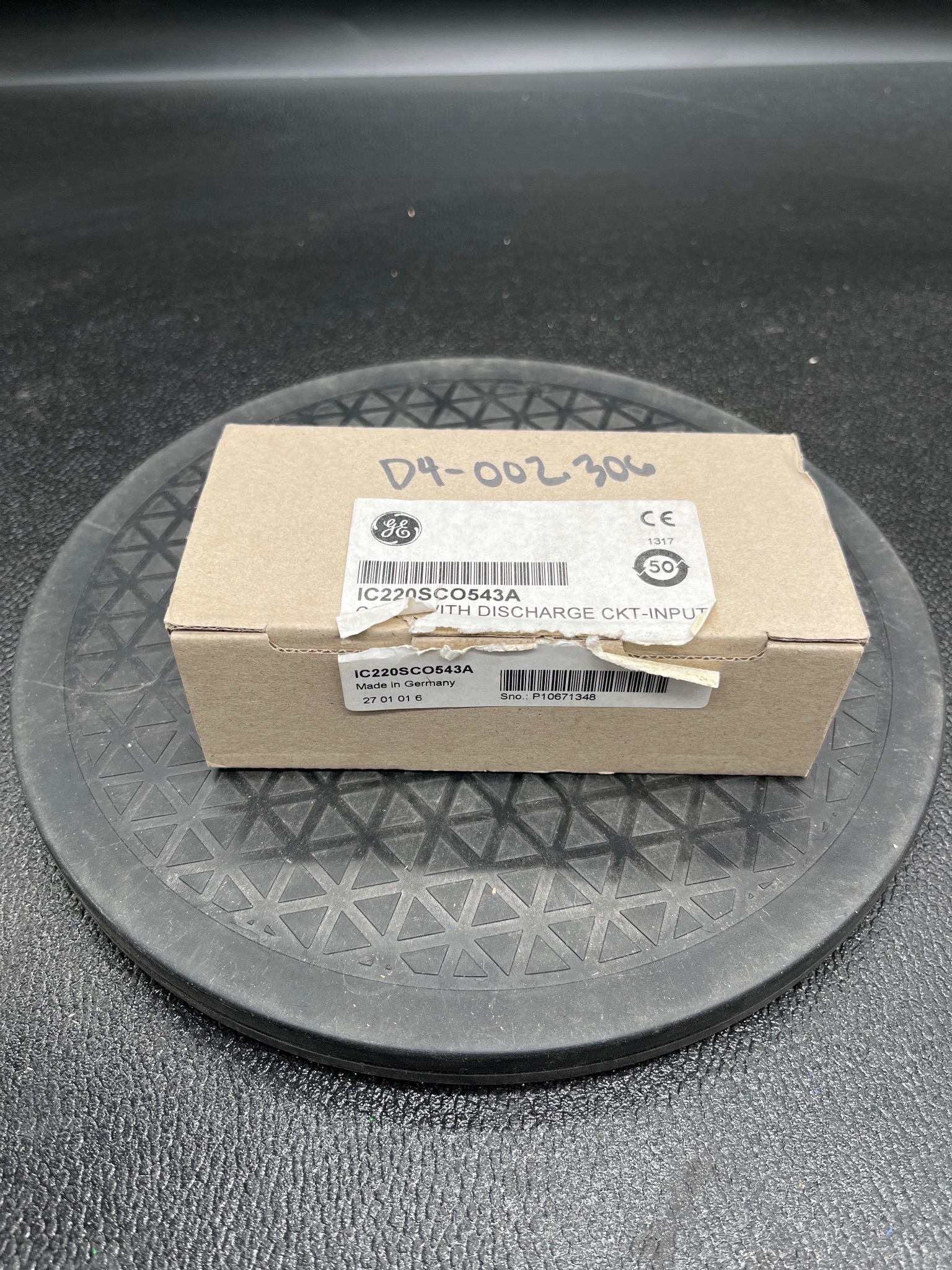 GE IC220SCO543A Connector with Discharge CKT-Input 4-Pack NEW 0