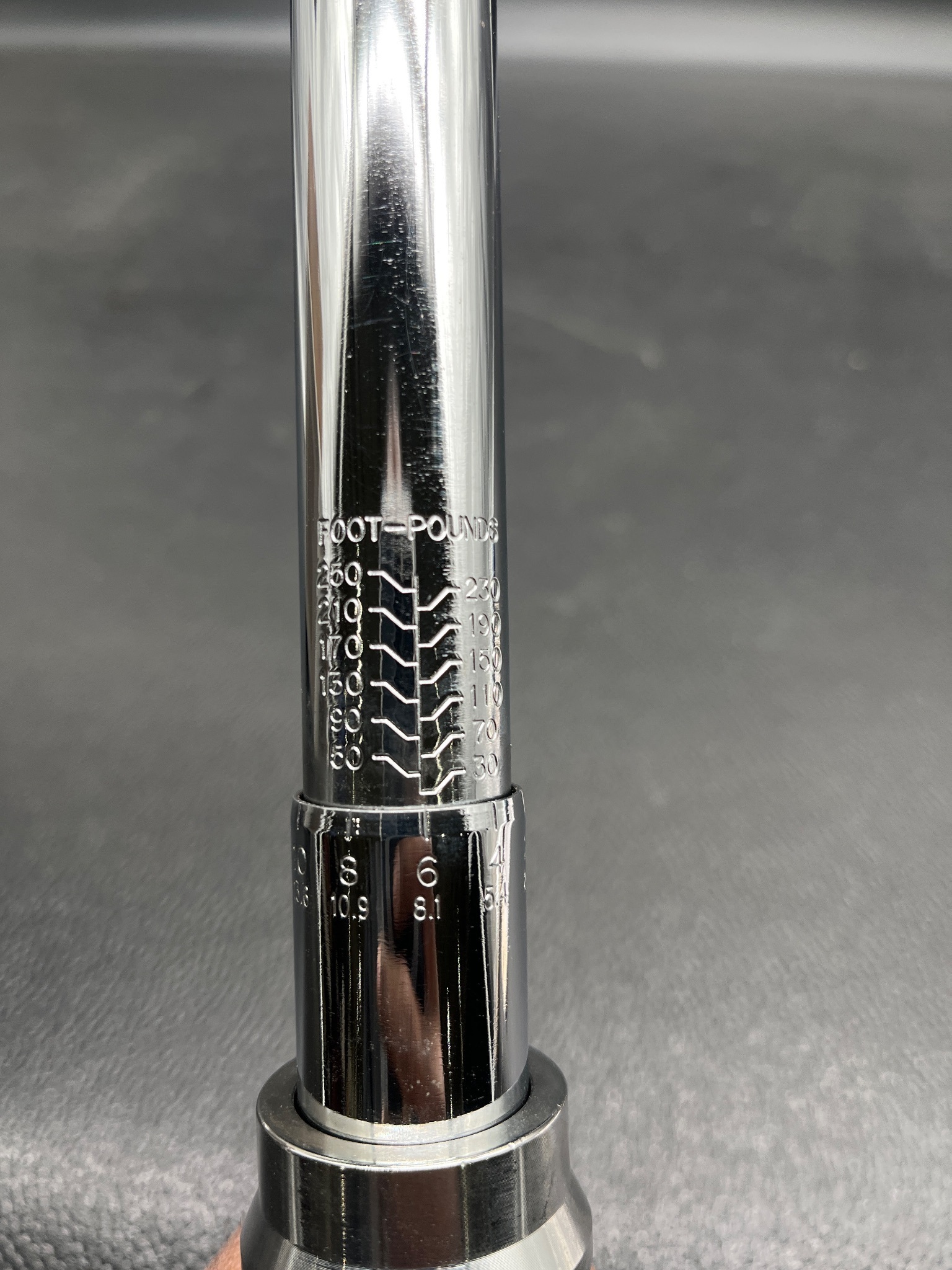 KLUTCH 49326 1/2" Drive Torque Wrench 20-250 ft-lbs USED 7