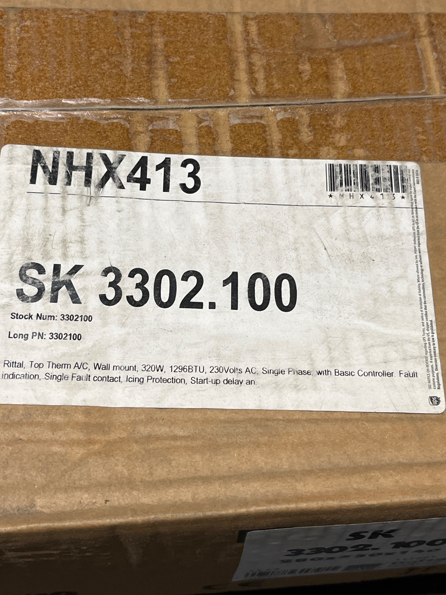 RITTAL SK 3302.100 Cooling Unit 280x550x140 NEW 4