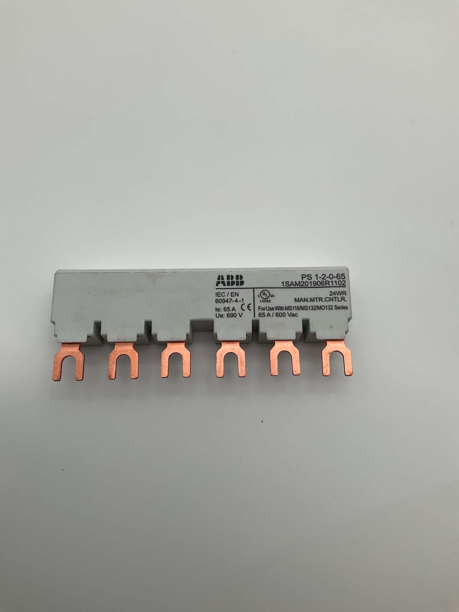ABB 1SAM201906R1102 3-Phase Busbar NEW Open Box (9-Pack) 2