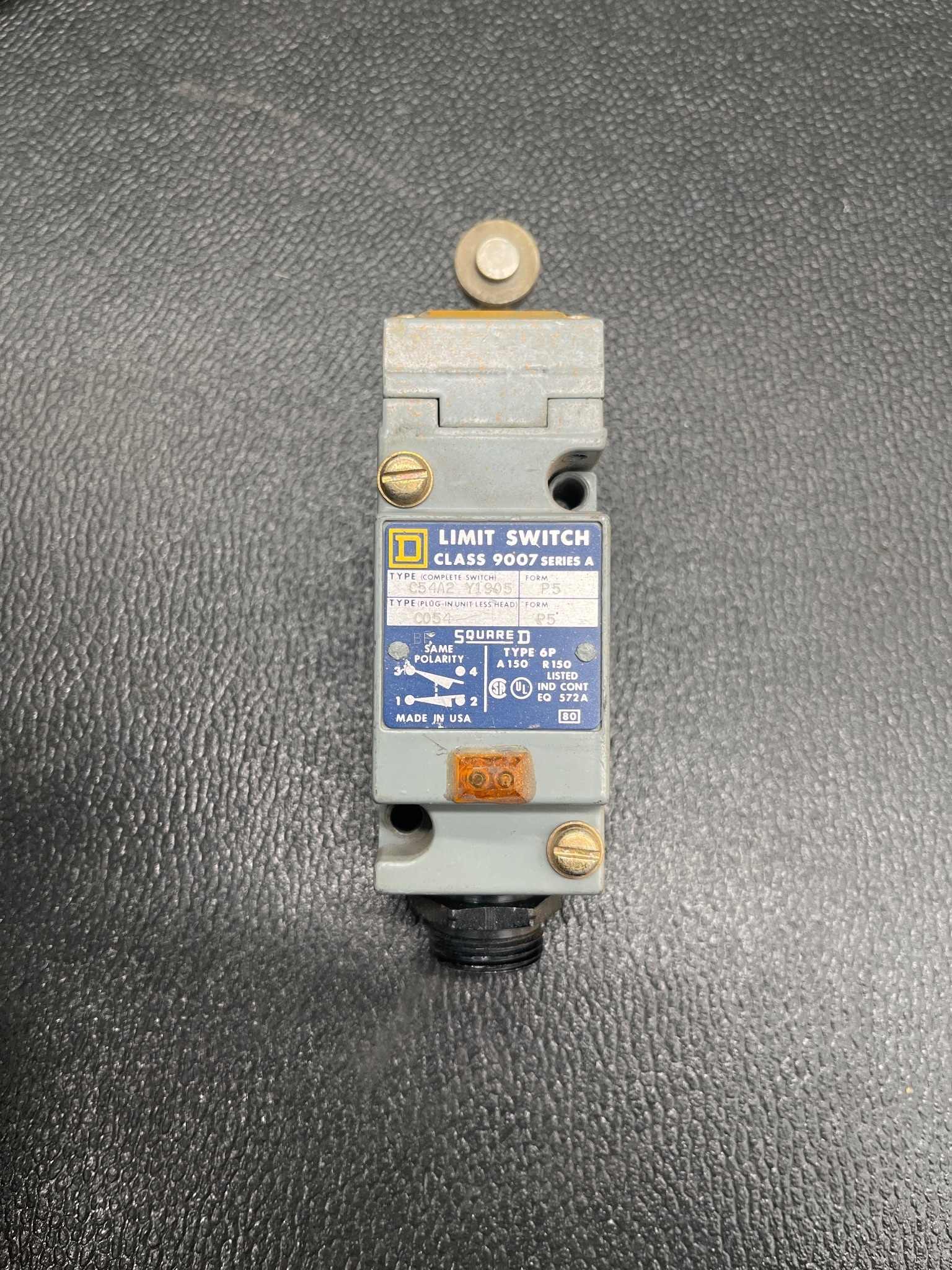 SQUARE D 9007C54A2Y1905 Limit Switch USED 0