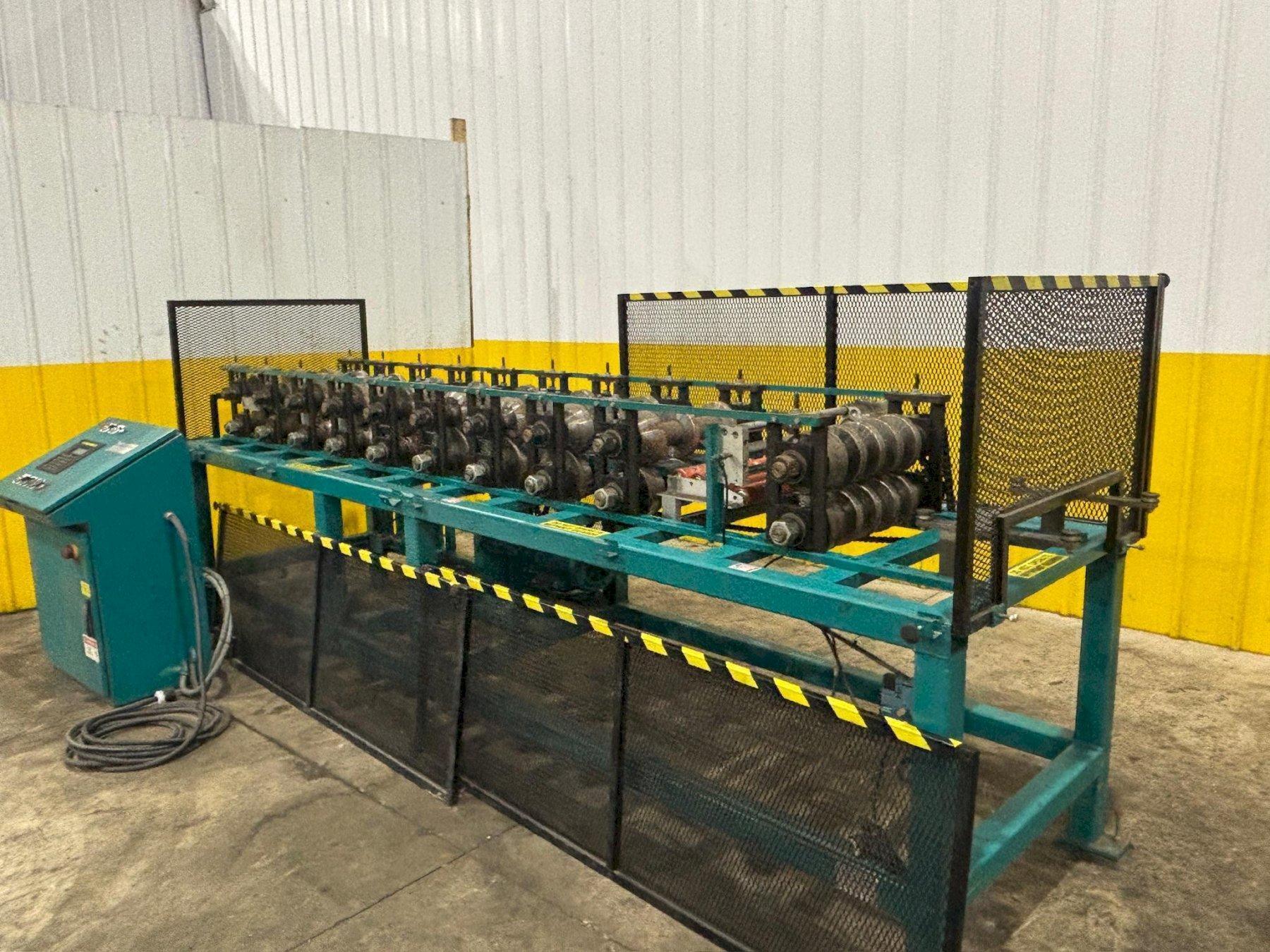 10 STAND X 20" ROLL SPACE ALVAREZ CPS--20 ROLLFORMER USED 0