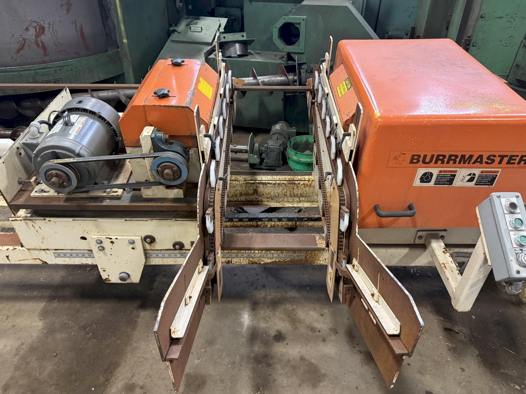 40" KENT BURRMASTER MODEL #BM05-040R-X TUBE END DEBURRING BRUSH MACHINE USED 1