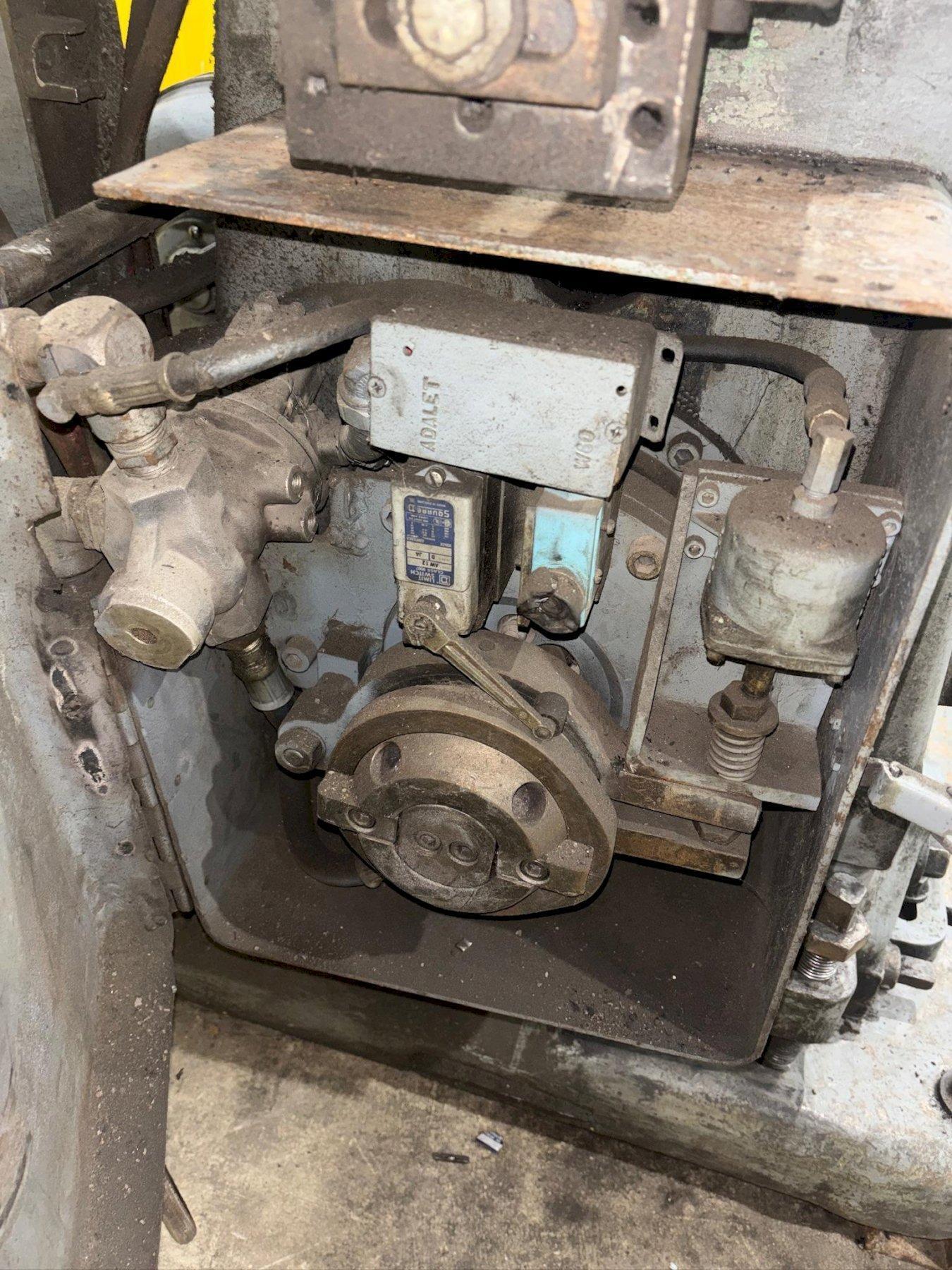 18 TON TISHKEN 4 POST MECHANICAL CUT-OFF PRESS USED 8