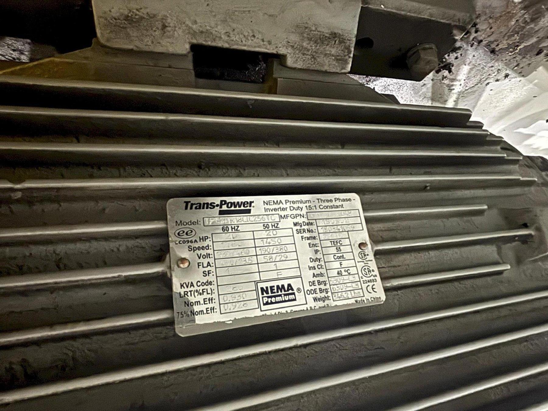 100 TON ROLLFORM INC HYDRAULIC 4 POST CUTOFF & POWER UNIT, 12" STROKE USED 21